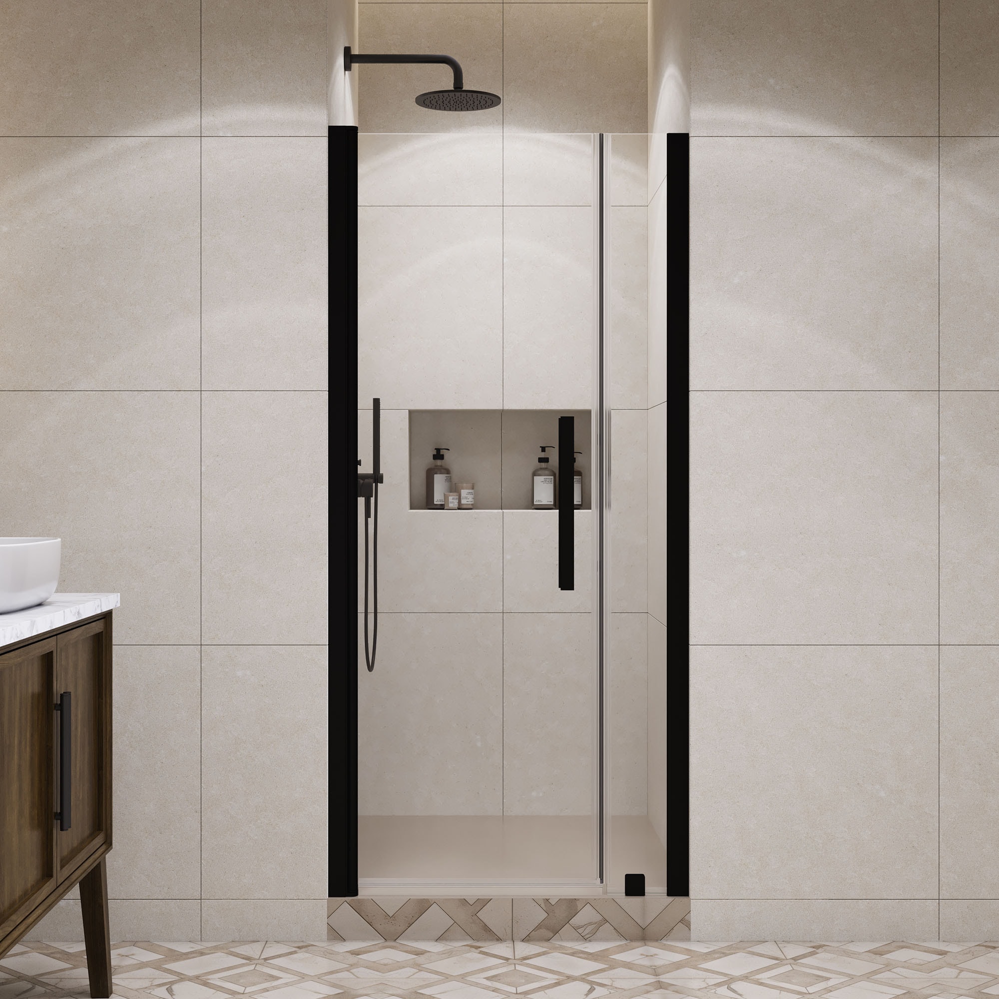 OVE Decors 15SGP-PASA35-BLK Shower-Doors - View #3