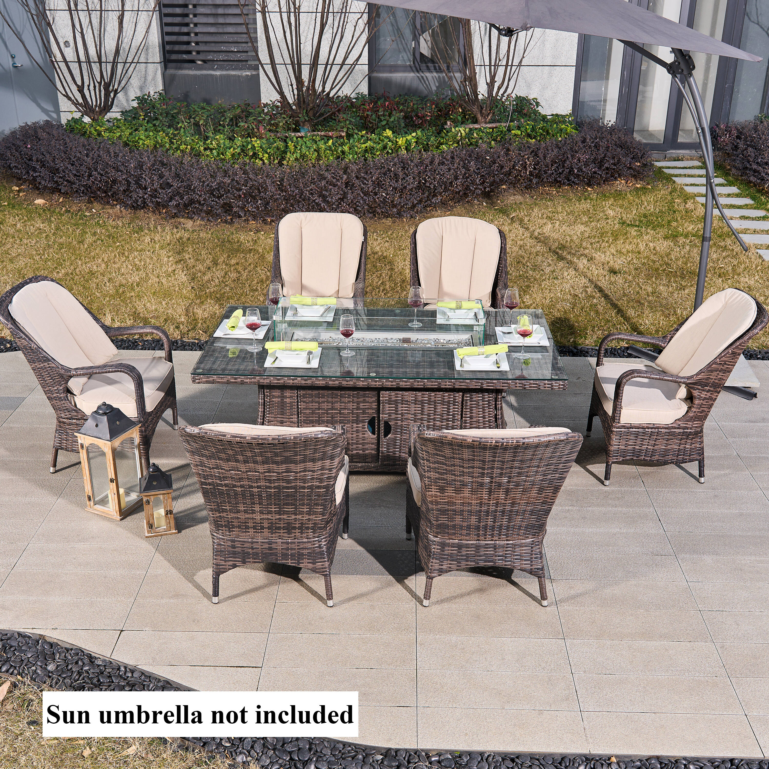 Moda Furnishings CMAG-1106-R Patio-Dining-Sets - View #2