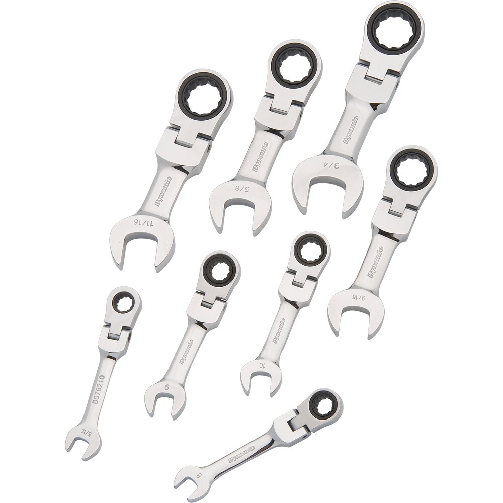 GEARWRENCH 3/8 in. 90-Tooth 12 Point SAE Stubby Flex Ratcheting