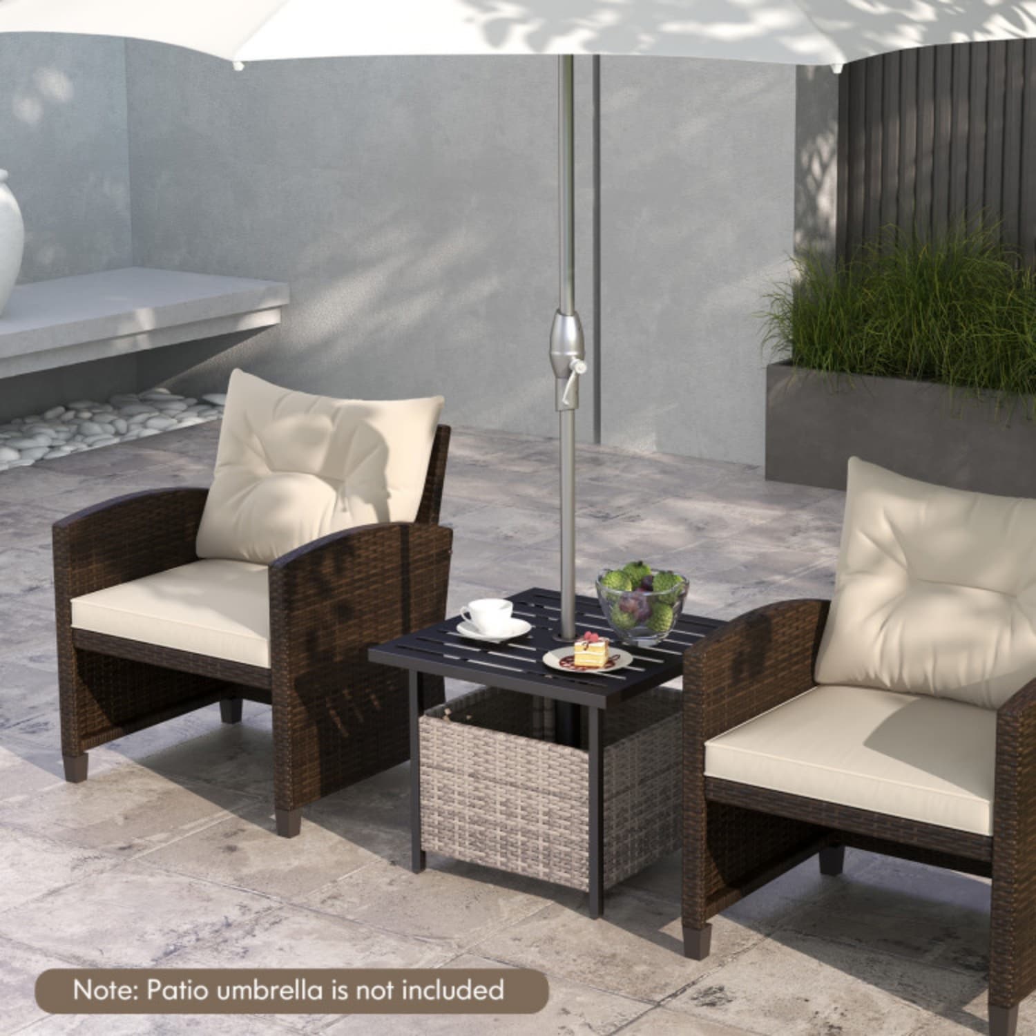 Mondawe MO-WFHW66109GR Patio-Tables - View #2