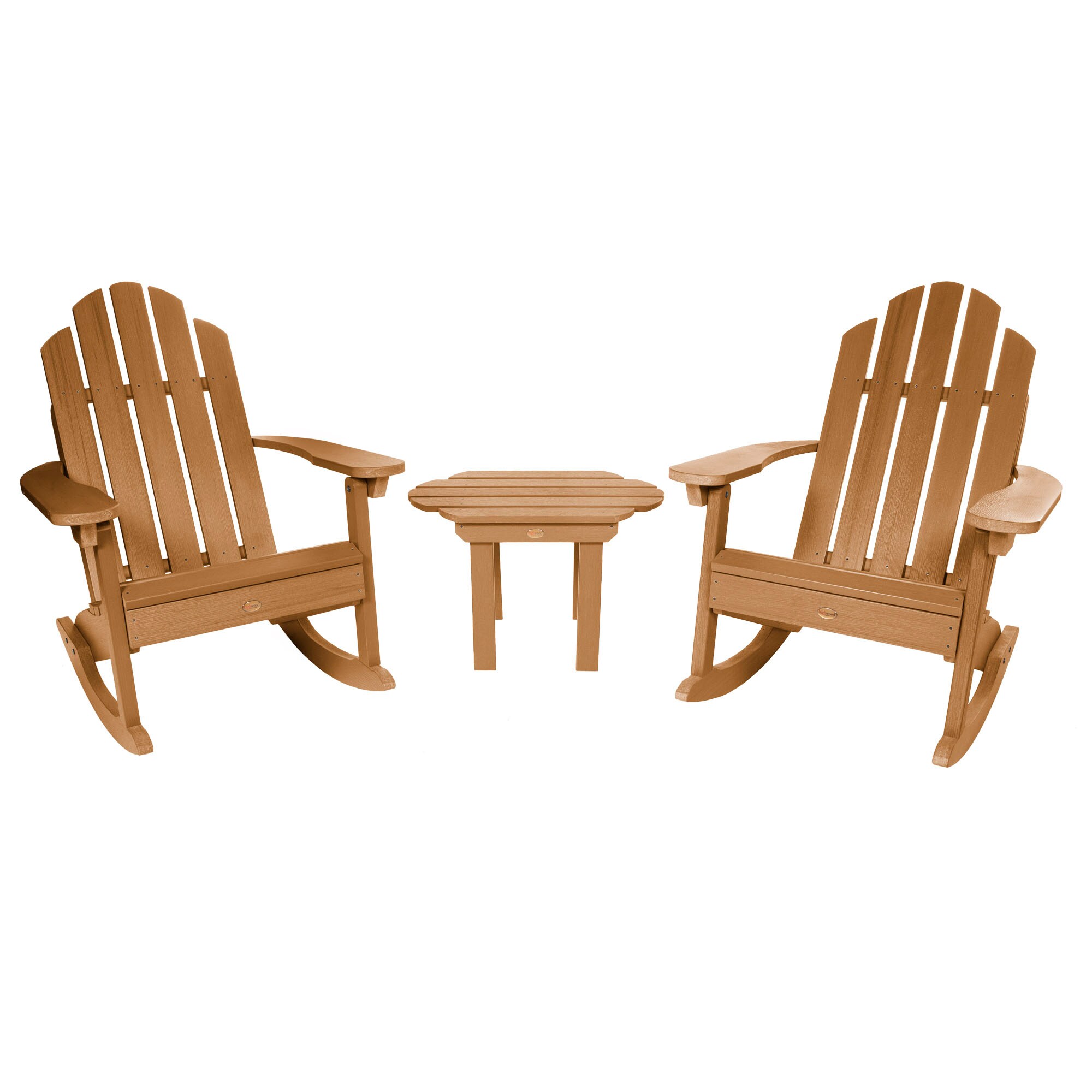 highwood AD-KITROCC1-TFE The Adirondack 3-Piece Patio Conversation Set
