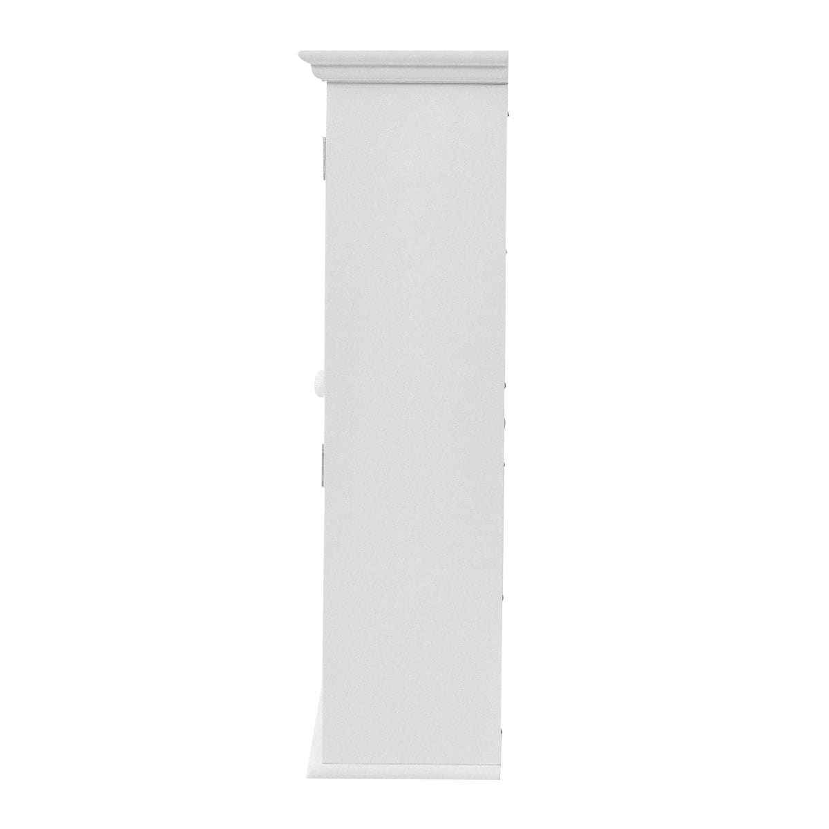 WELLFOR CY bathroom cabinet 23.5-in x 28-in x 8-in White Bathroom