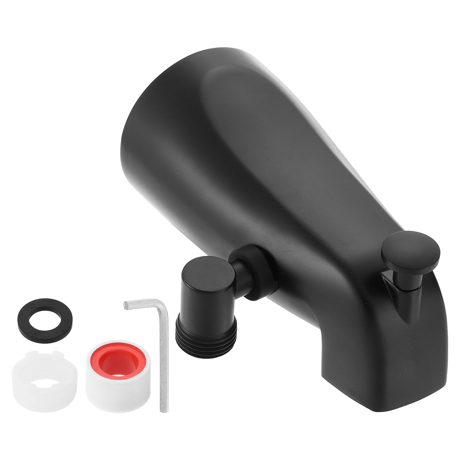 Unique Bargains - Slip on Tub Spout Bath Slip-On Tub Spout Zinc Alloy Bathtub Faucet with Pull-Up...