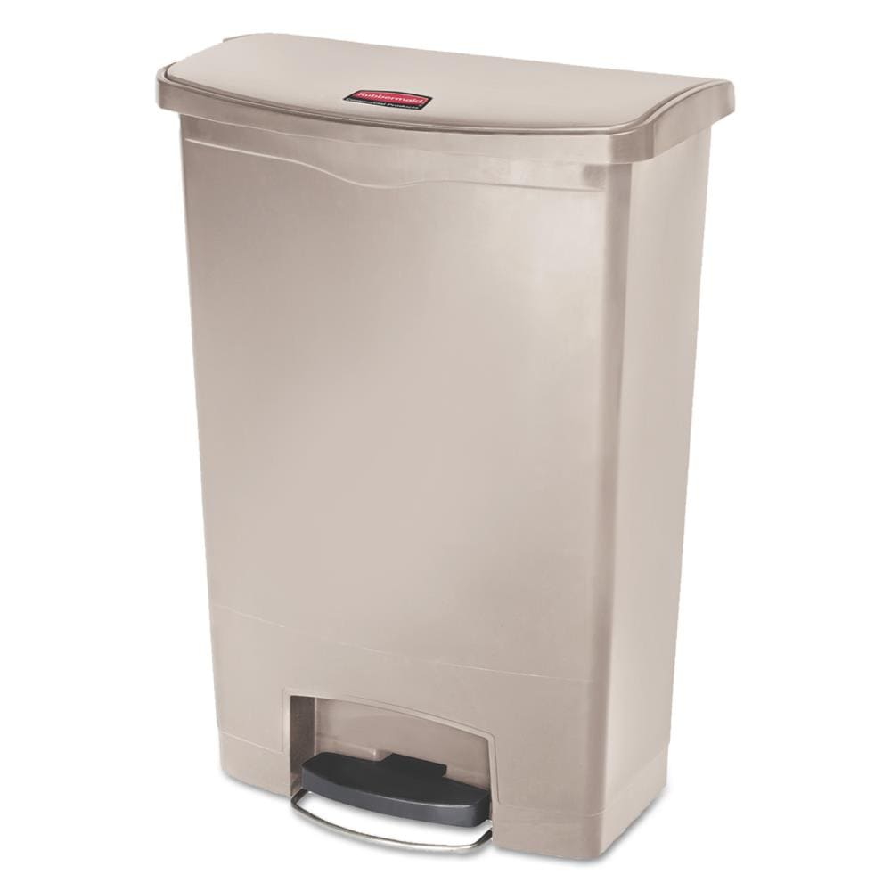 Rubbermaid® Commercial Slim Jim Wall-Mounted Container, 15 gal