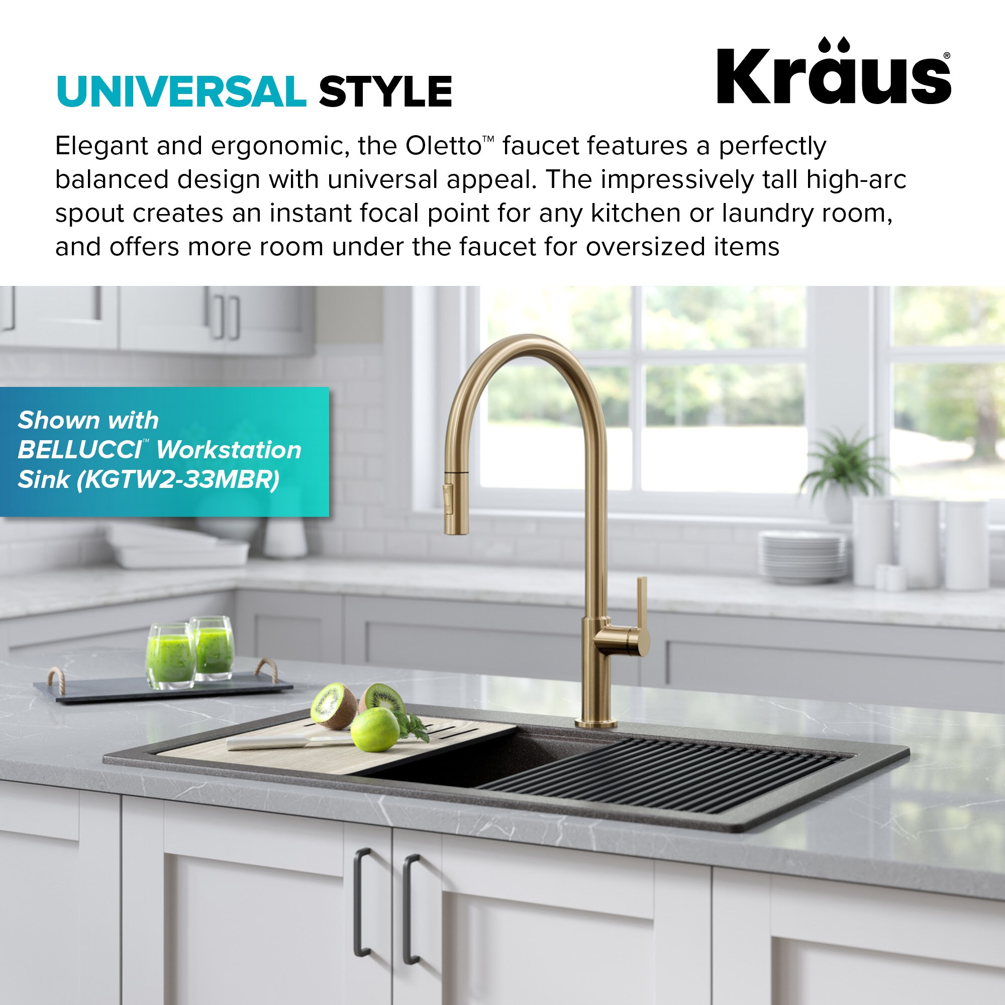 Kraus KPF-2821SFACB Kitchen-Faucets - View #4