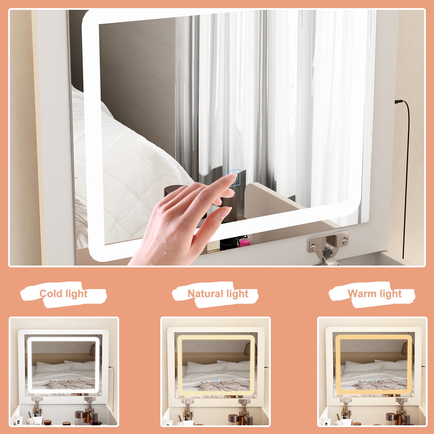 FUFU&GAGA KF210267-01 Bedroom-Vanities - View #9