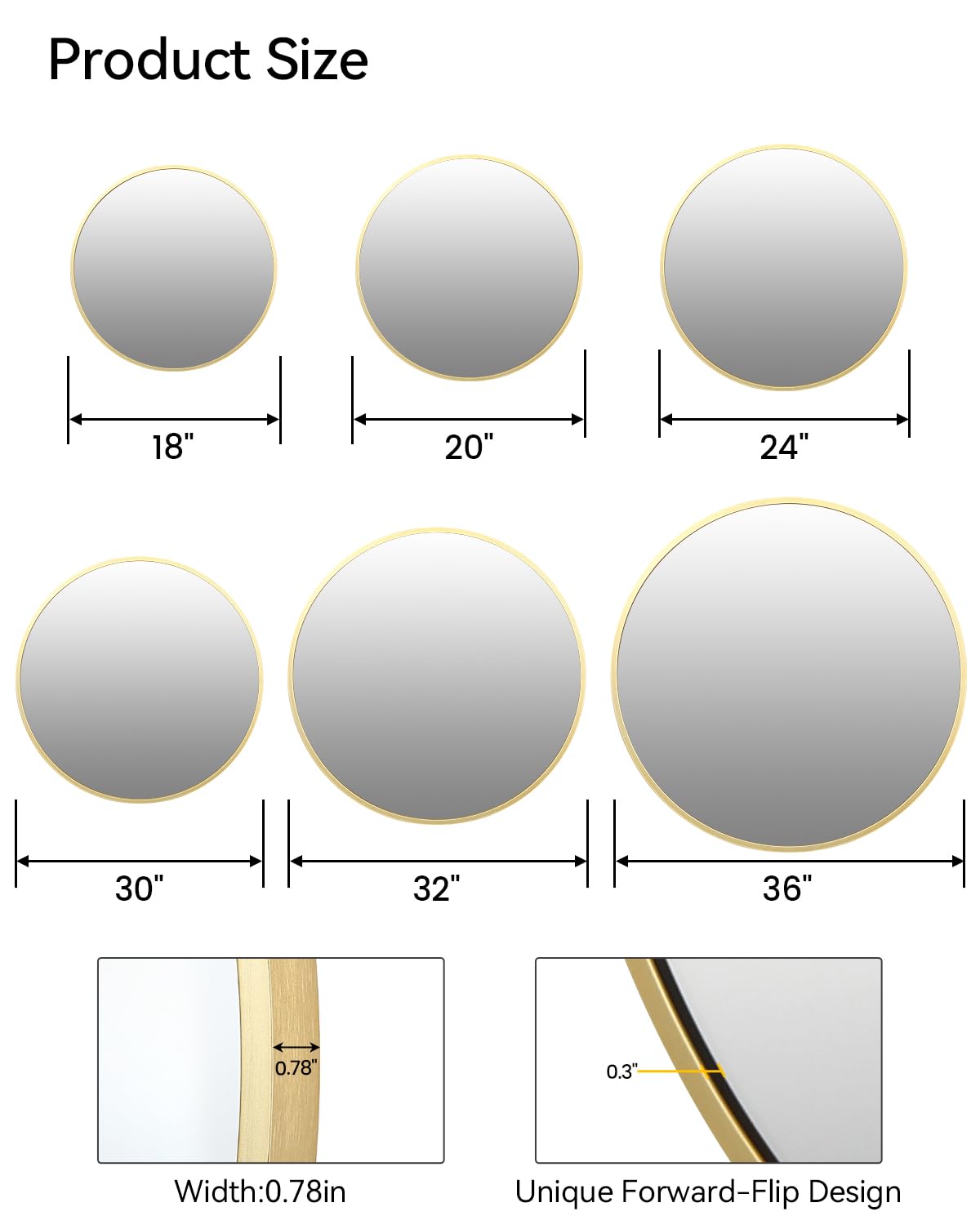 DEXSO ENCOREPHOBA15621 Decor-Mirrors - View #2