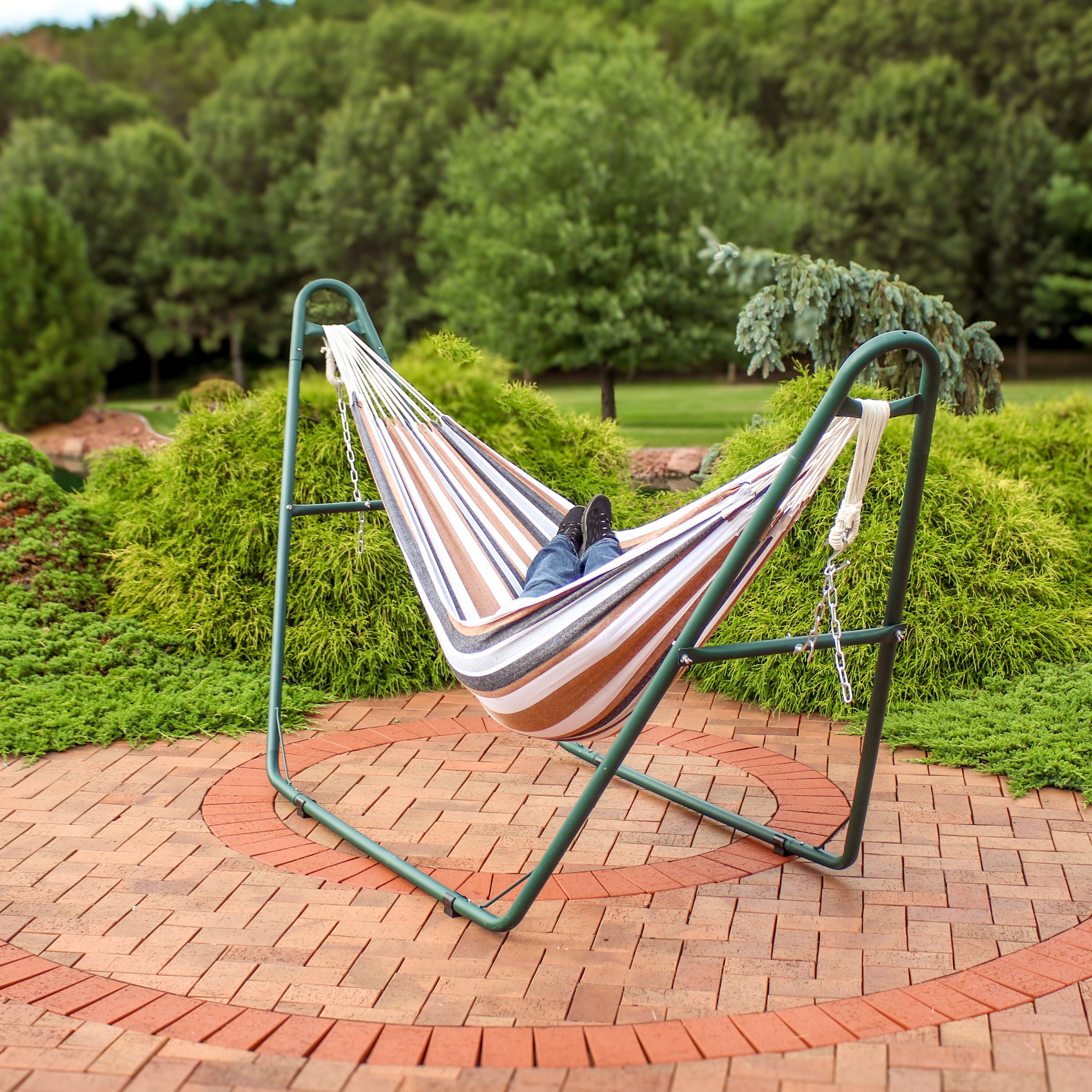 Sunnydaze Decor HH-MHS-GREEN Hammock-Stands - View #9