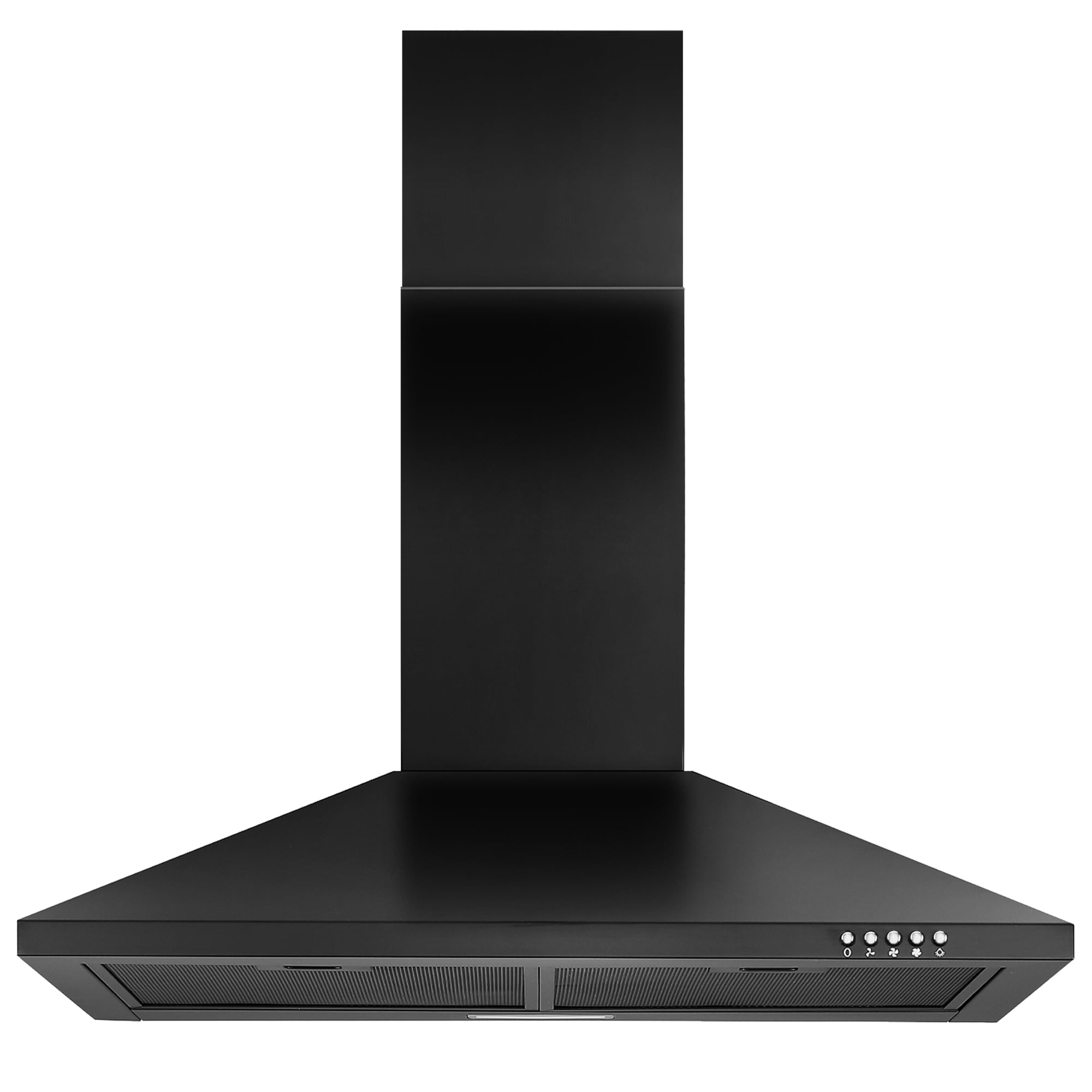 Maocao Hoom JL-CT-30450BK 30 inch Convertible 450-CFM Black Wall-Mounted Range Hood
