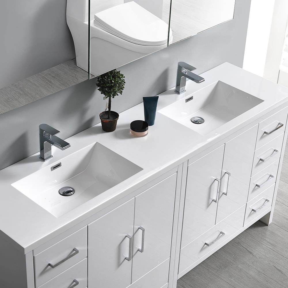 Fresca FVN9472WH Bath-Vanity-Combo - View #5