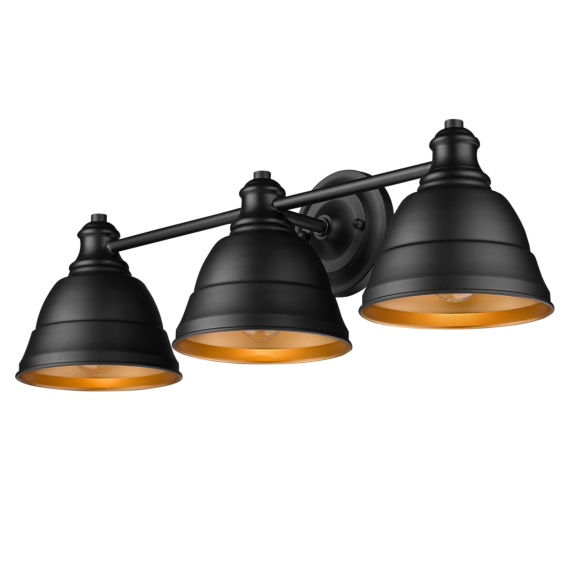 Golden Lighting 7313-BA3 BLK b089995 - View #4