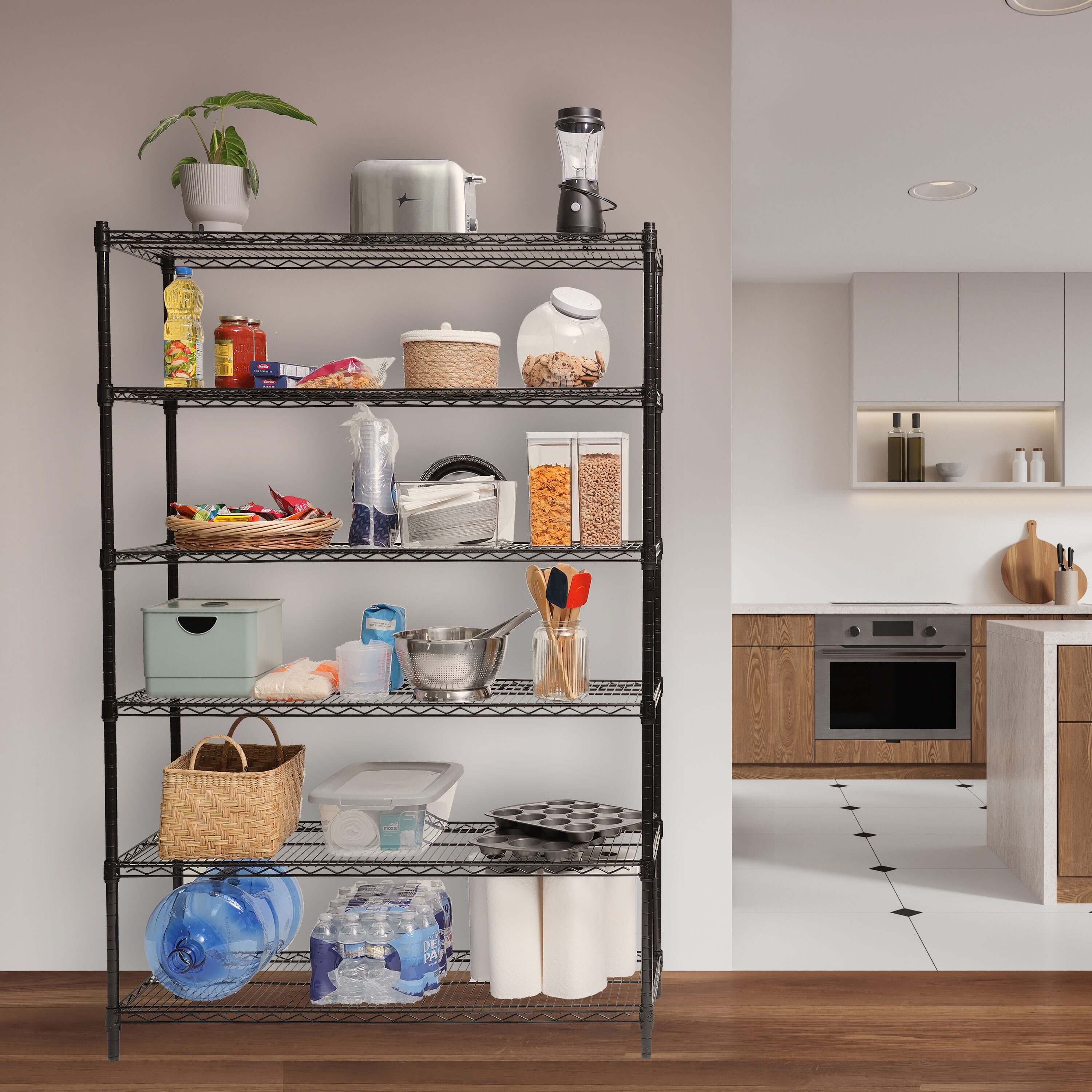 Style Selections 55723 Free-Standing-Shelving - View #6