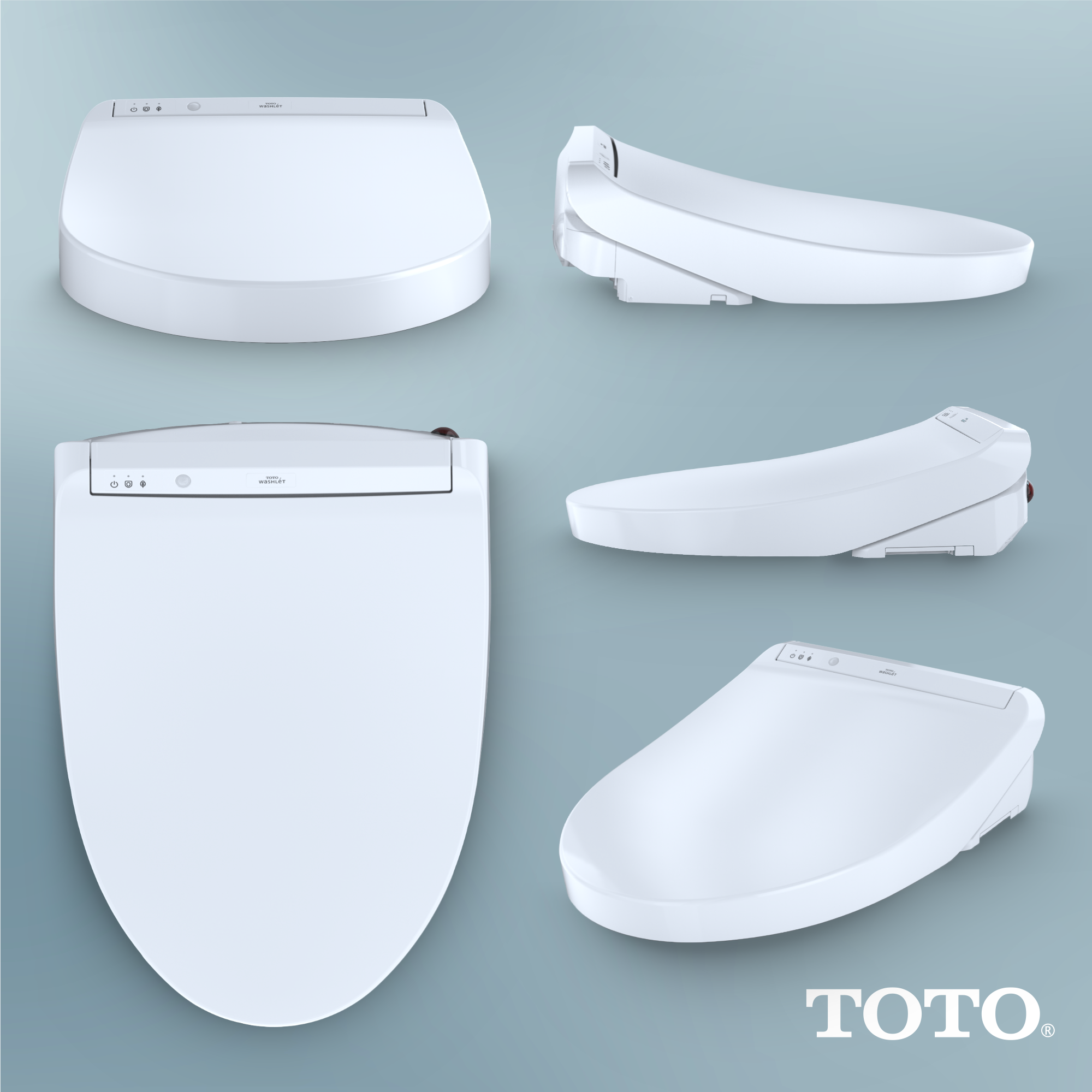 TOTO SW3036R-01 Bidet-Toilet-Seats - View #8
