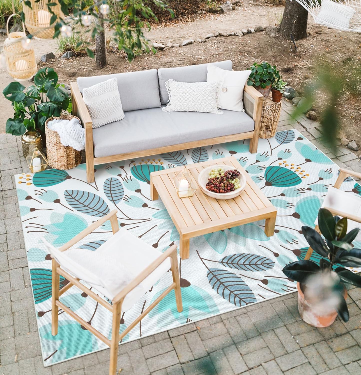 Lahome OR-WYB-001-BL2 rugs - View #3