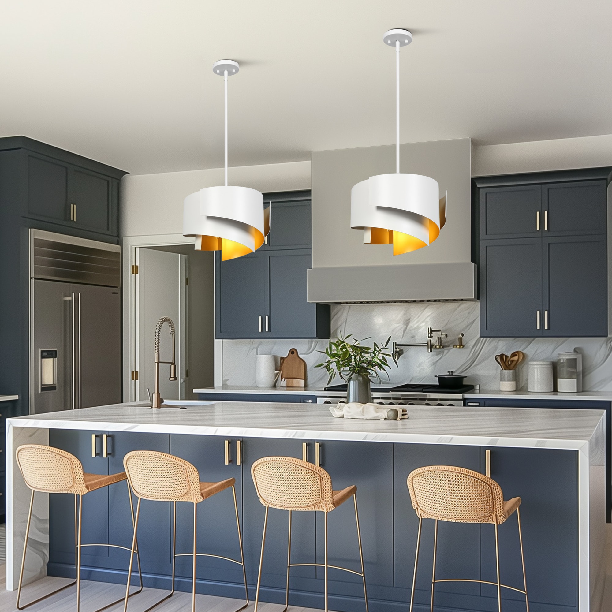 ZEVNI L3QUMQJBW5454SB9 Pendant-Lights - View #5