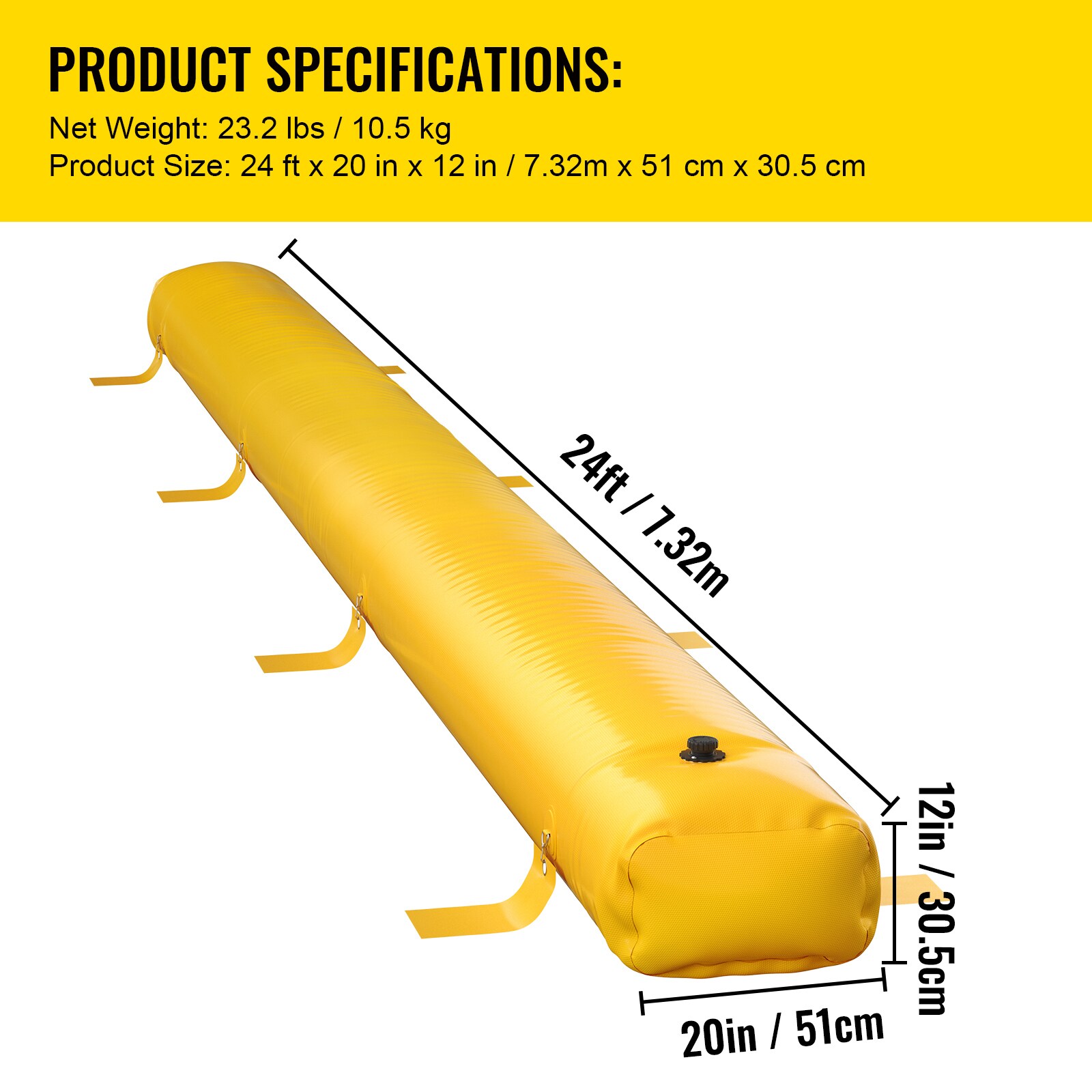 VEVOR SCF24FT20IN102317V0 Flood-Bags - View #7