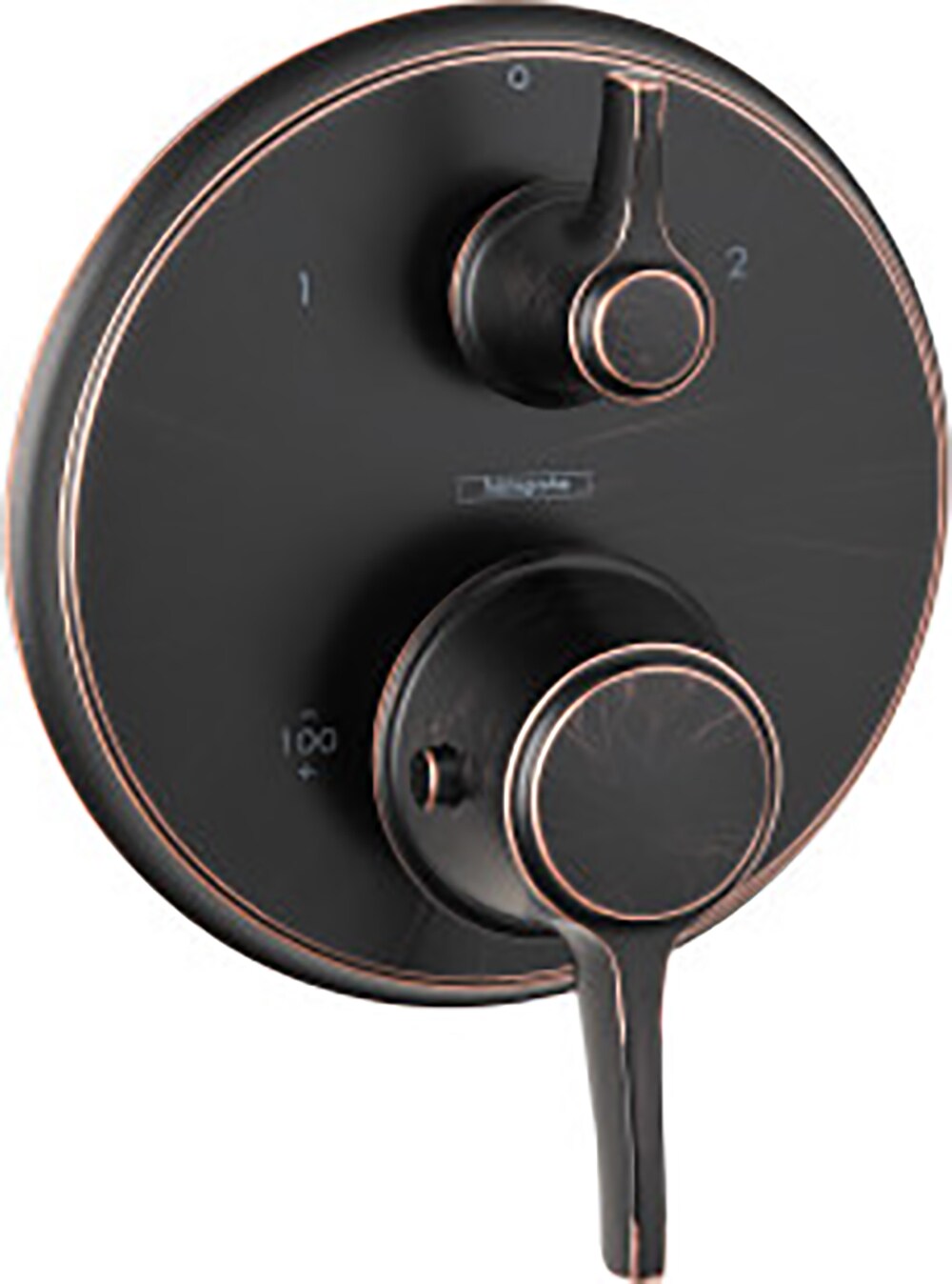 Hansgrohe 15753921 Rubbed Bronze 2 -Handle Lever Shower Faucet Handle
