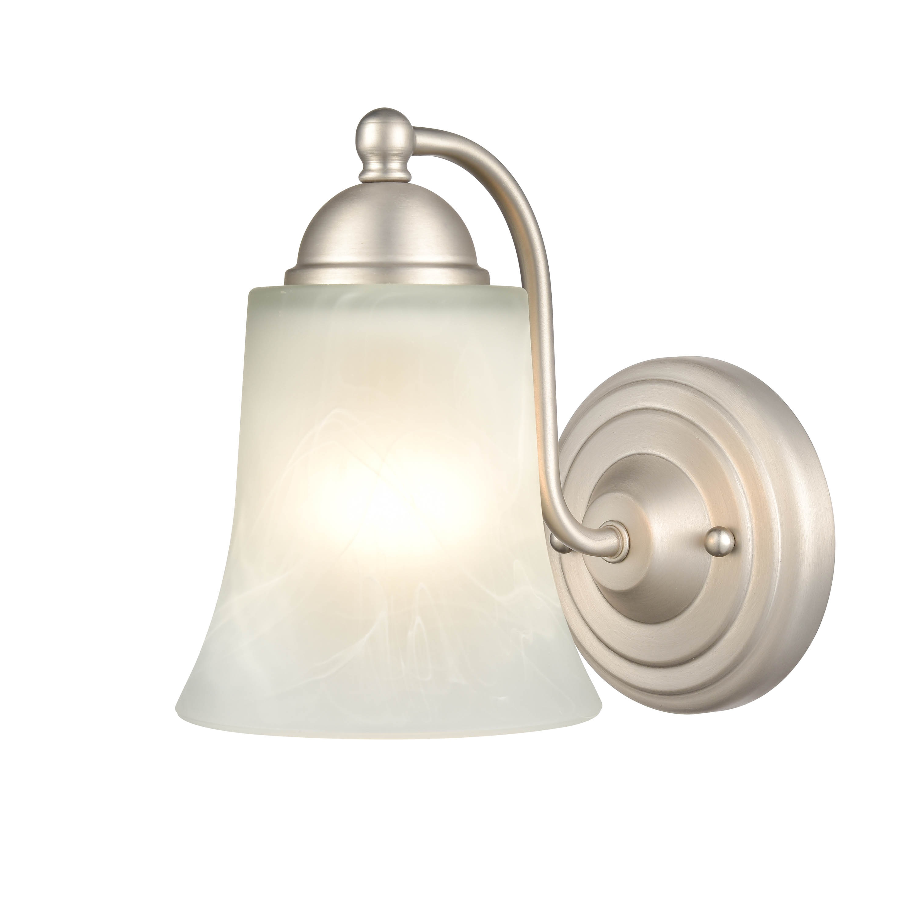 Millennium Lighting 9331-SN Wall Sconces 5.5-in W 1 -Light Satin Nickel Wall Sconce