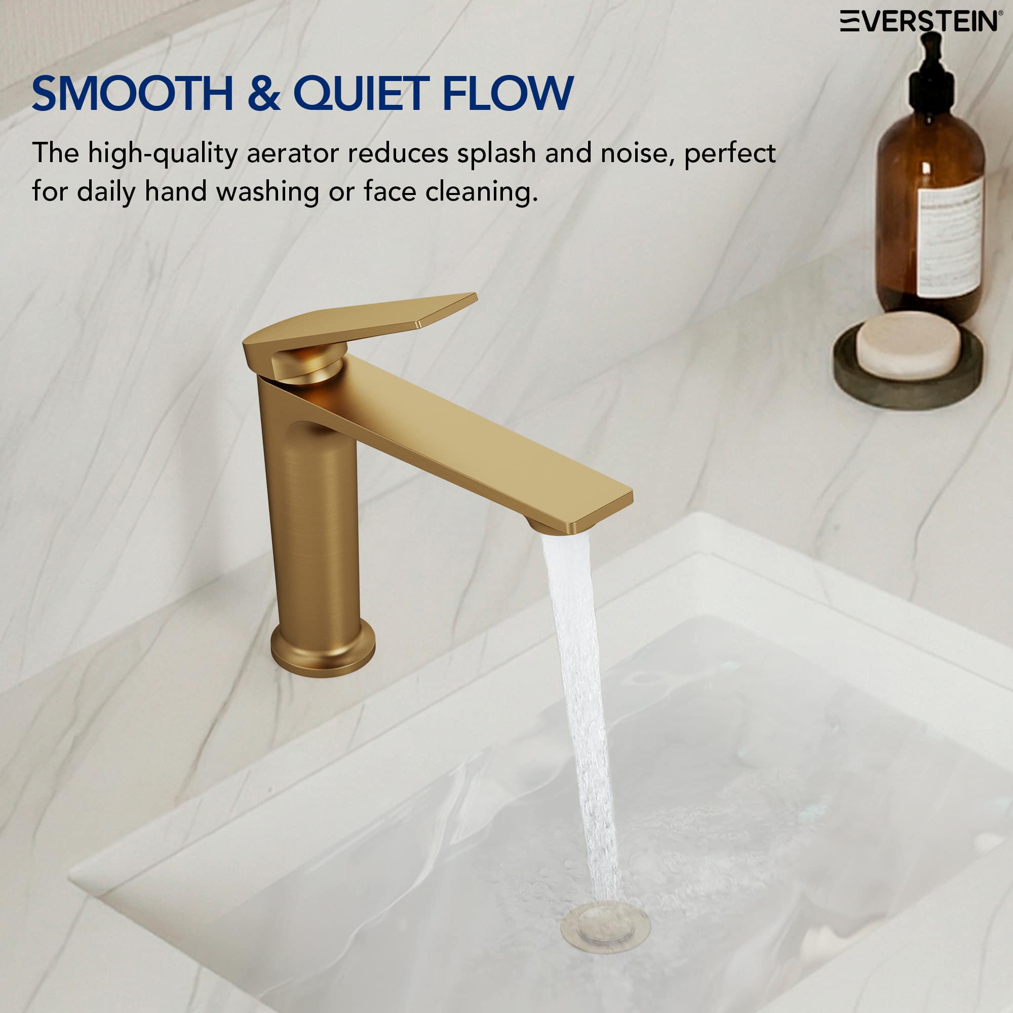 EVERSTEIN SFS-1303B-GD Lavatory-Faucets - View #5