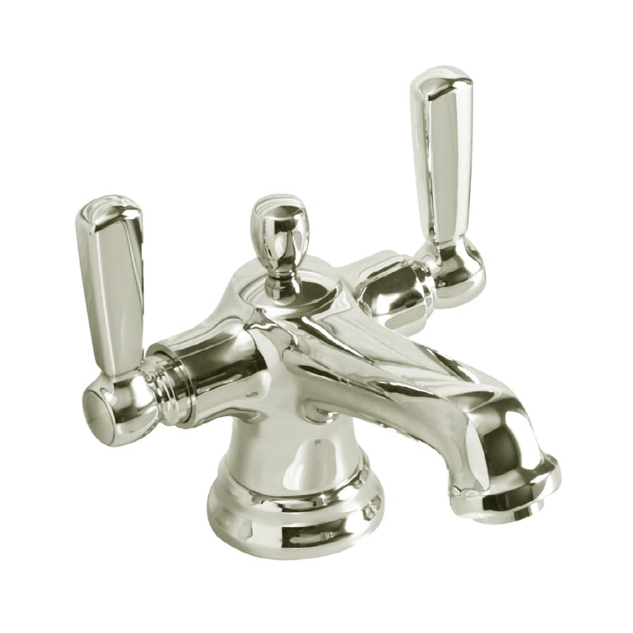 KOHLER Bancroft 4 in. Centerset 2-Handle Low-Arc Bathroom Faucet in Polished Chrome