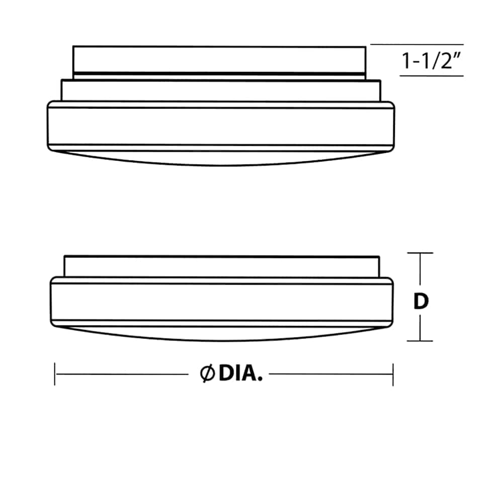 AFX C2F19L5AJUDWH-BB flushmounts - View #2