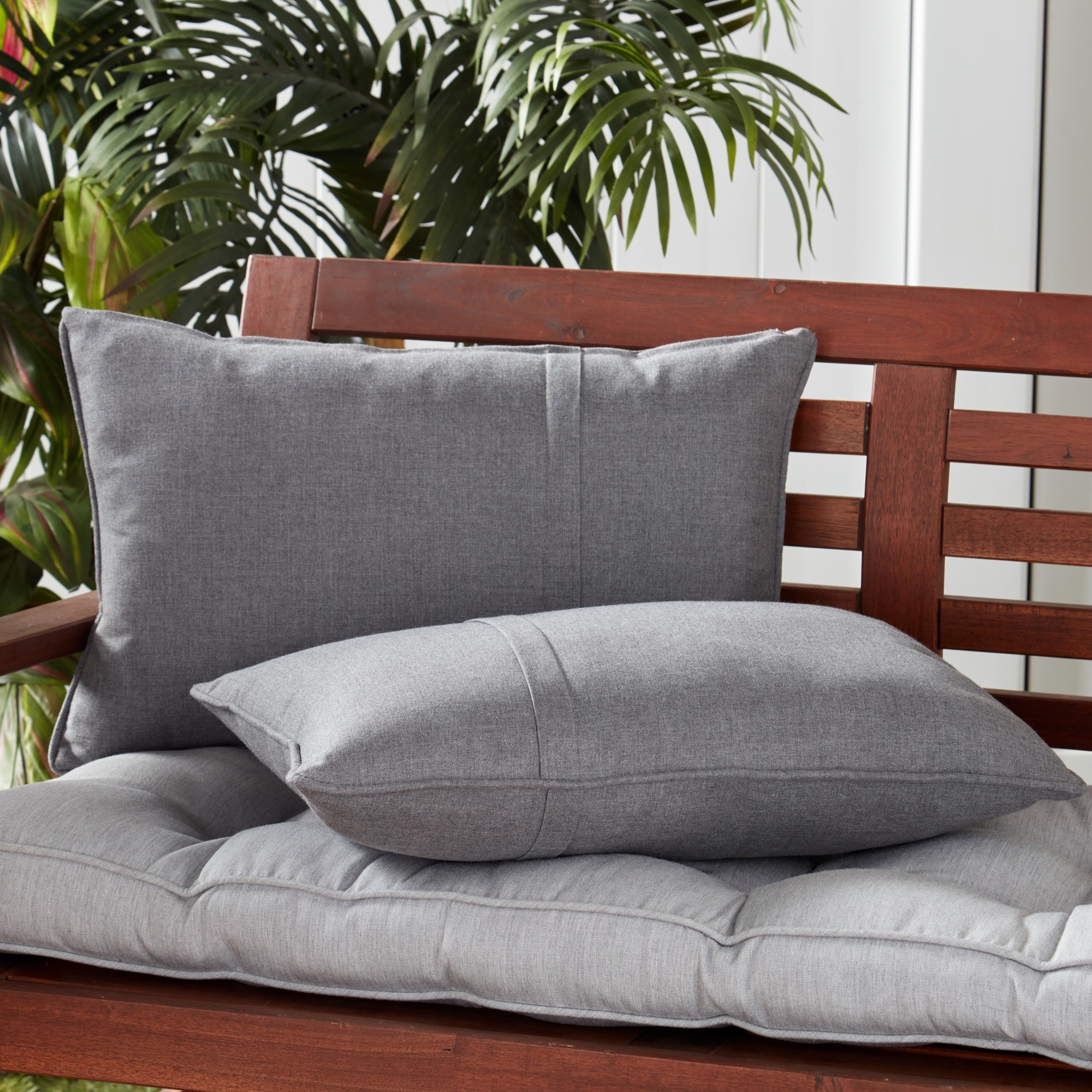 Greendale Home Fashions SP5811S2-SLATE Outdoor-Accent-Pillows - View #2