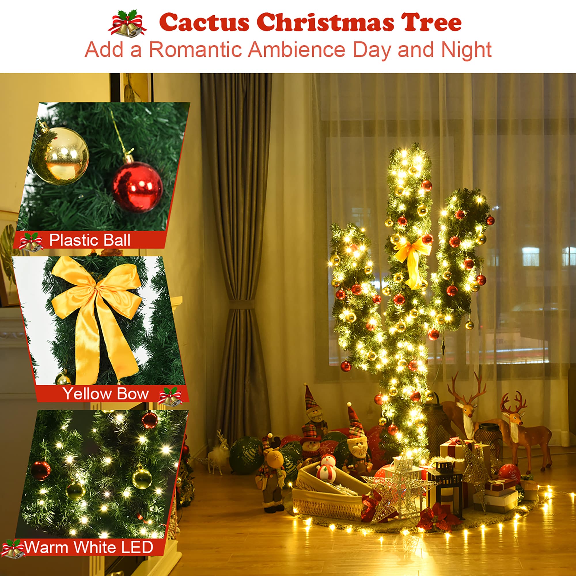 Forclover ALHY-645CM Artificial-Christmas-Trees - View #7