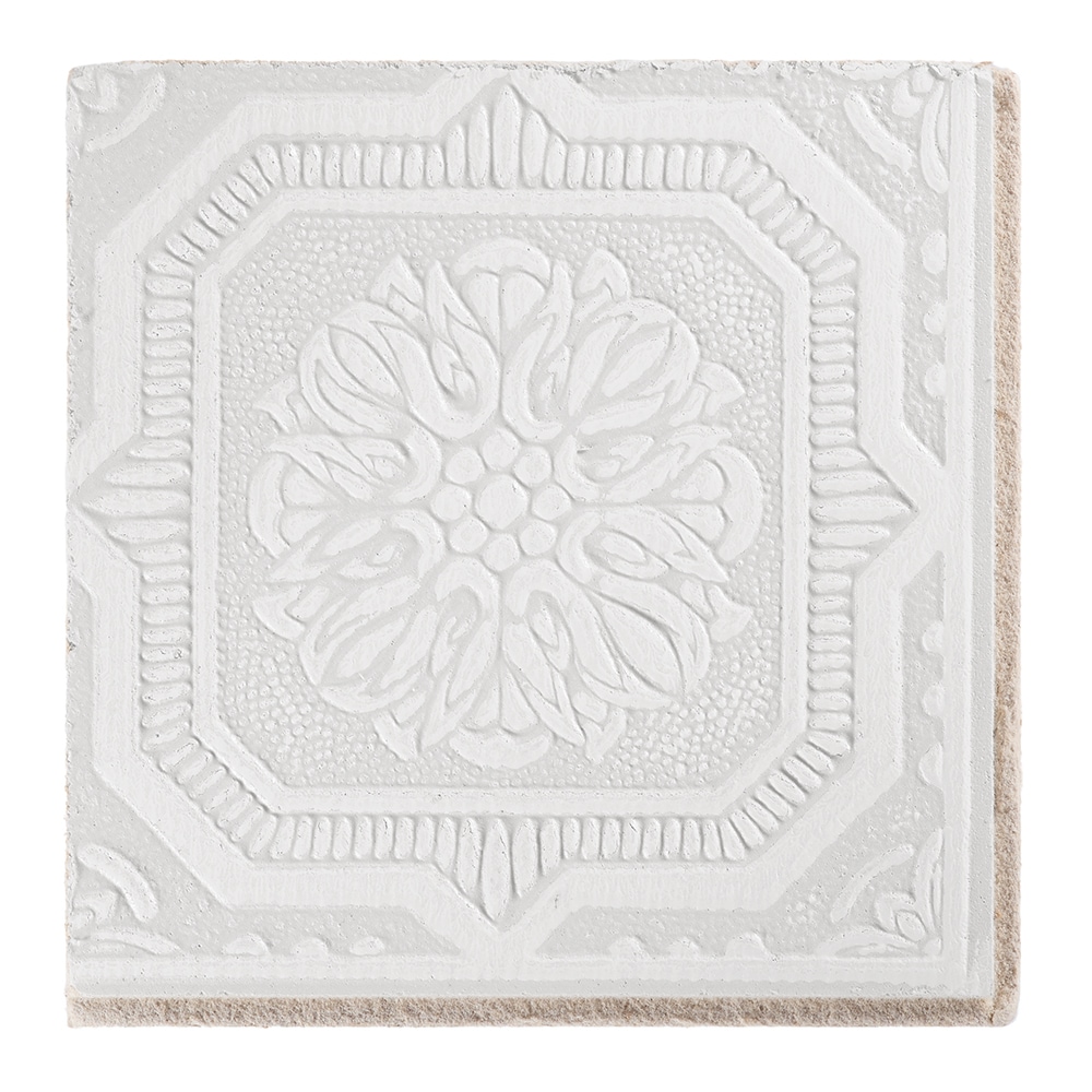 Armstrong Ceilings Wellington White Mineral Fiber Surface-mount Ceiling Tile Sample