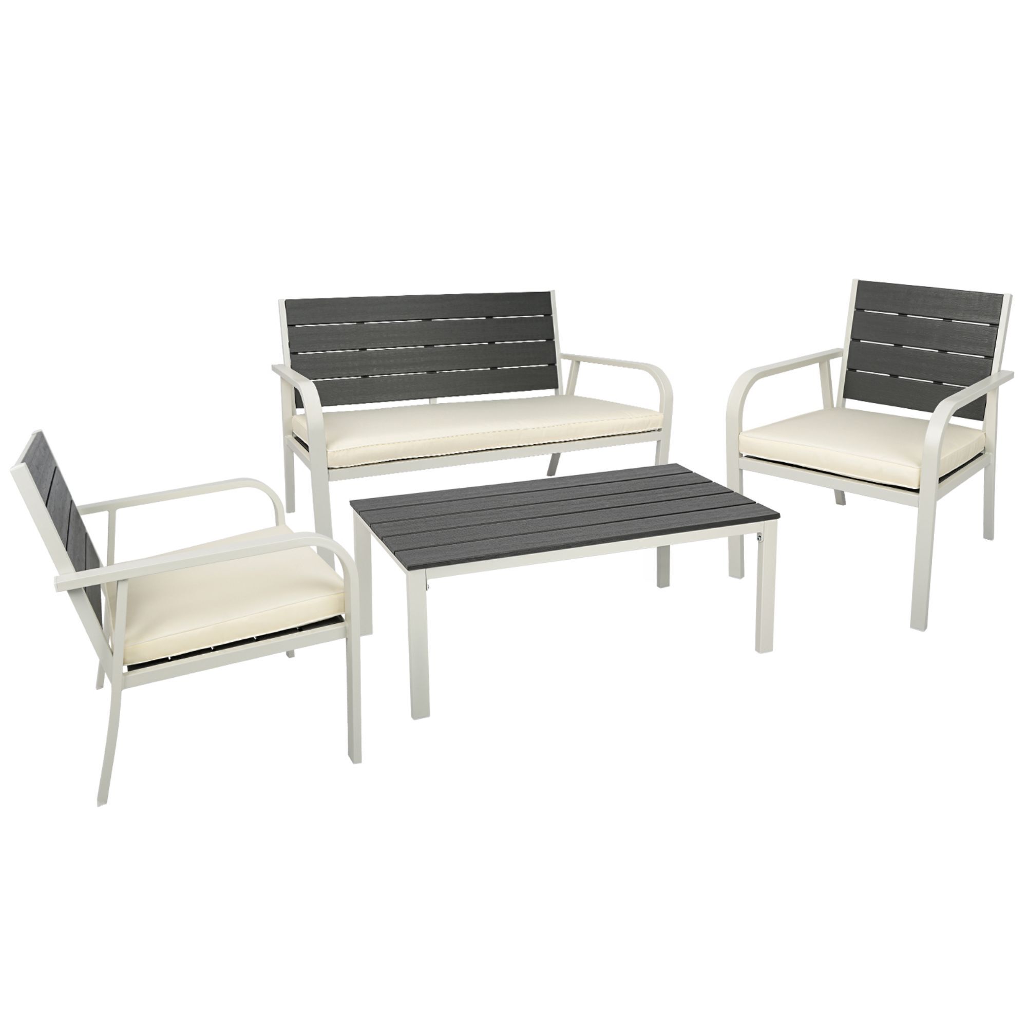 Miki Shinly FCP-8760-02QI Patio-Conversation-Sets - View #7