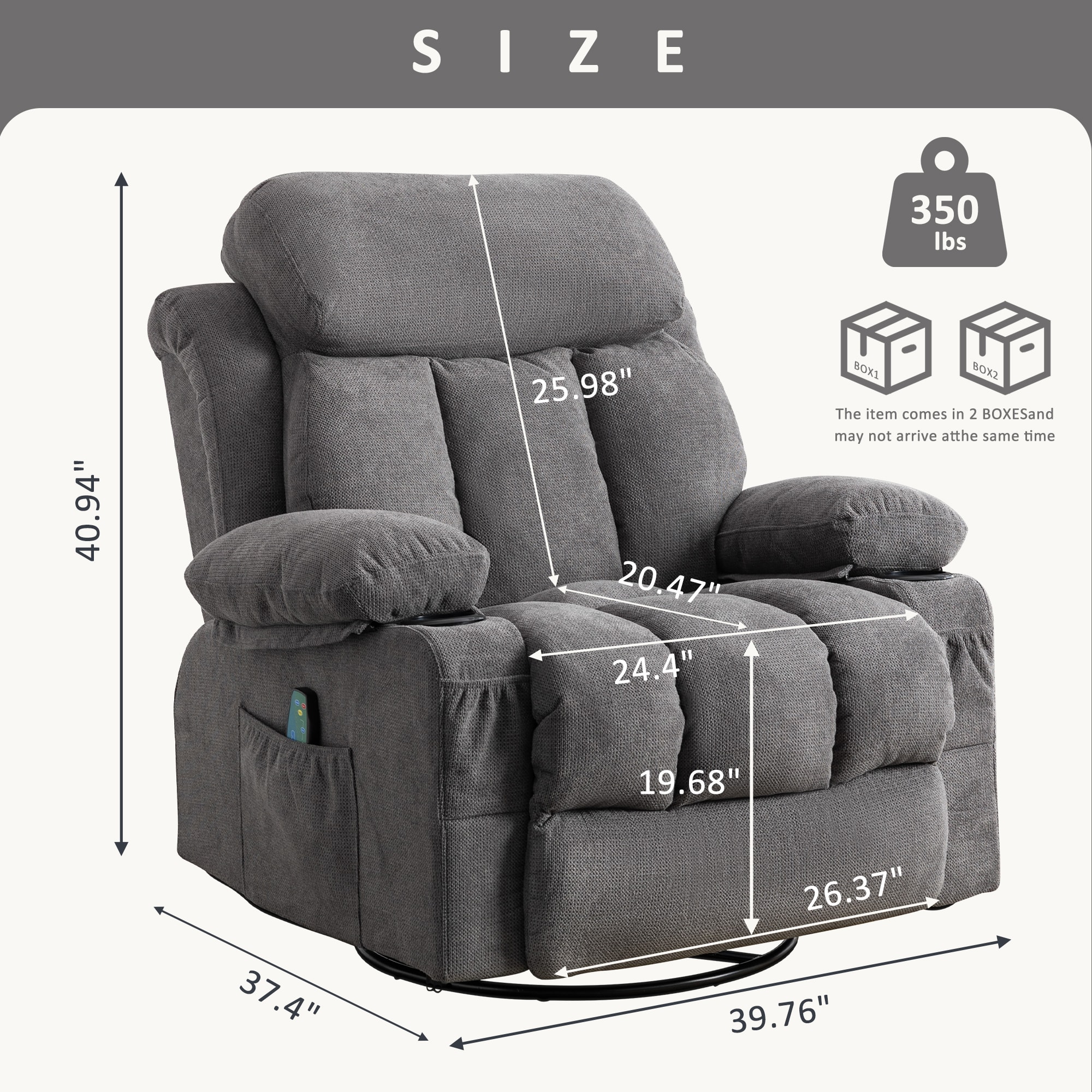 EXTRAUP YHLW1521S00008 recliners - View #3