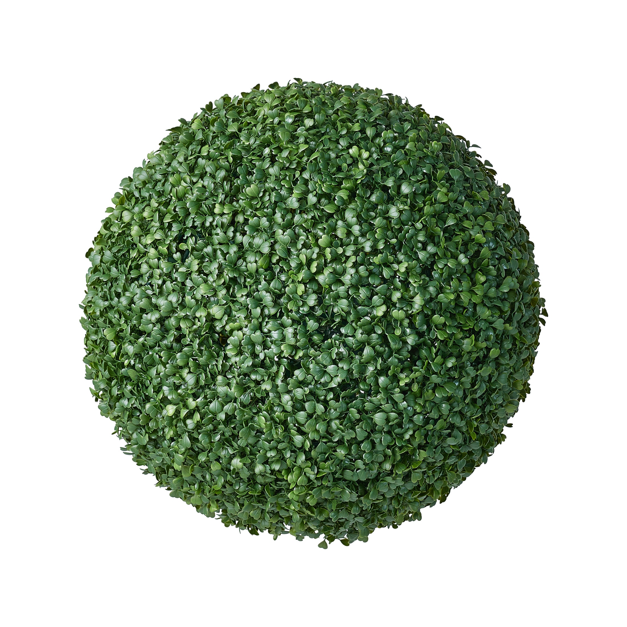 VeriNatural 18-in Green Indoor/Outdoor Floor Boxwood Artificial Topiary Ball
