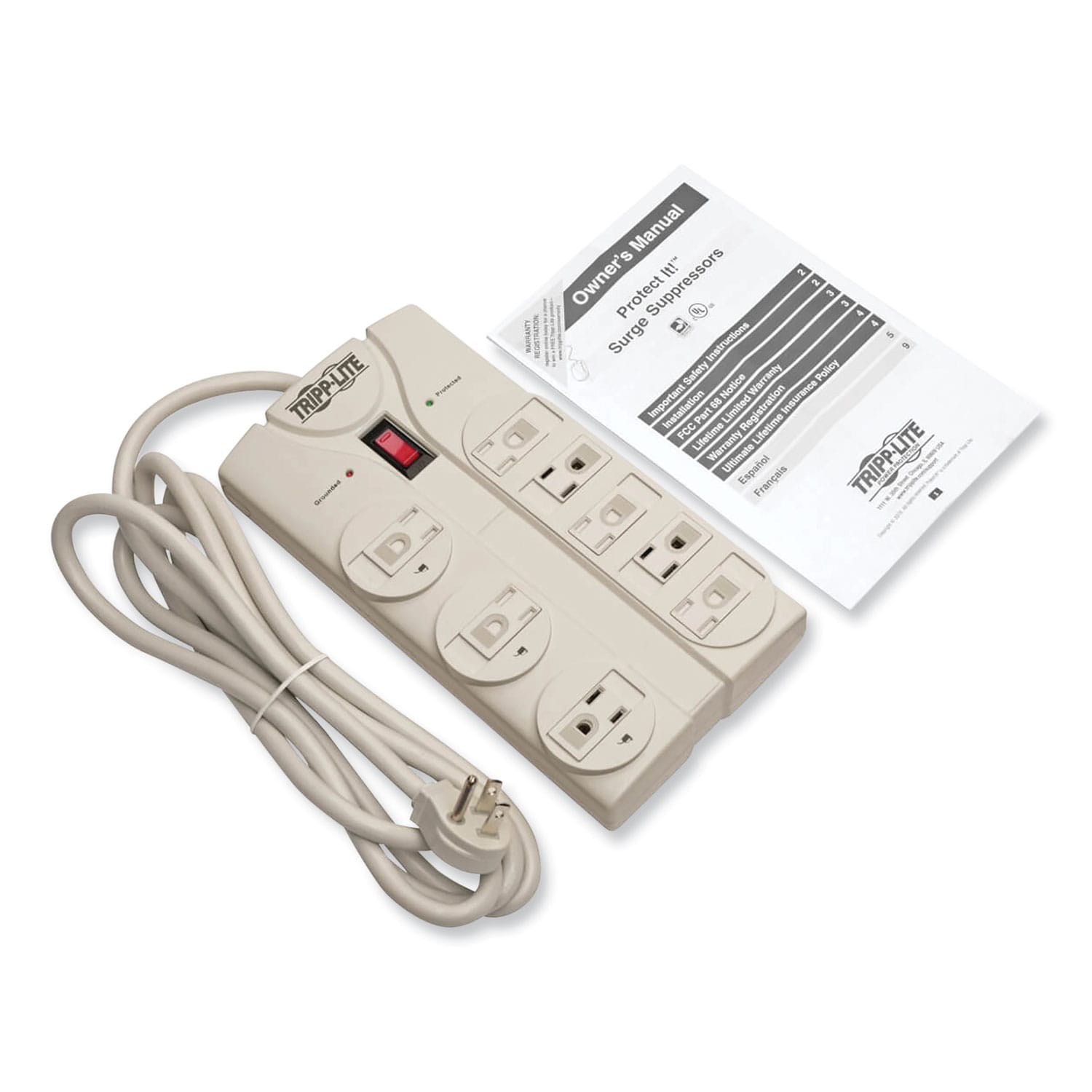 Tripp Lite TRPTLP808 Surge-Protectors - View #8
