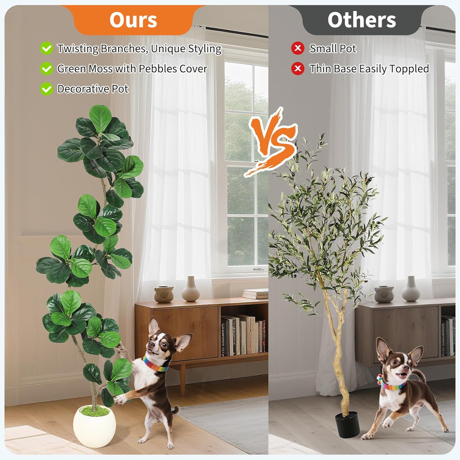 Qeetex LHF-GN-QWP89053 Artificial-Plants-Trees - View #4