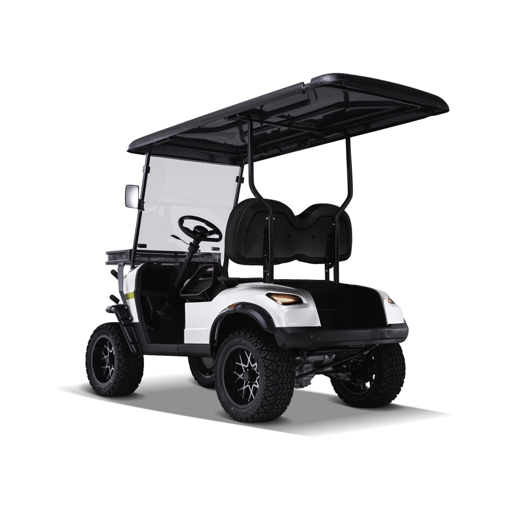 KANDI 2 Seat Electric Golf Cart with Lead Acid Battery-white at Lowes.com