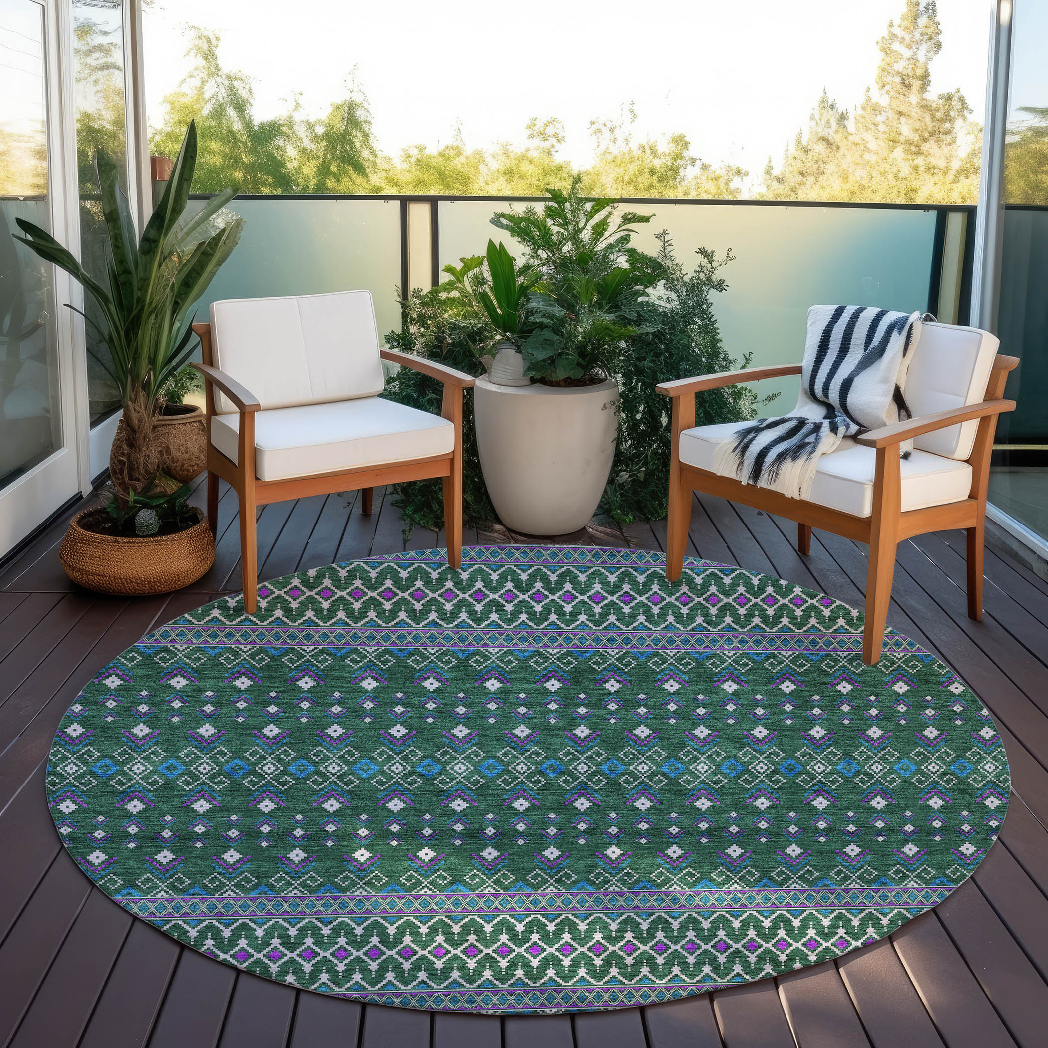Addison Rugs ACN708GE8RO rugs - View #7