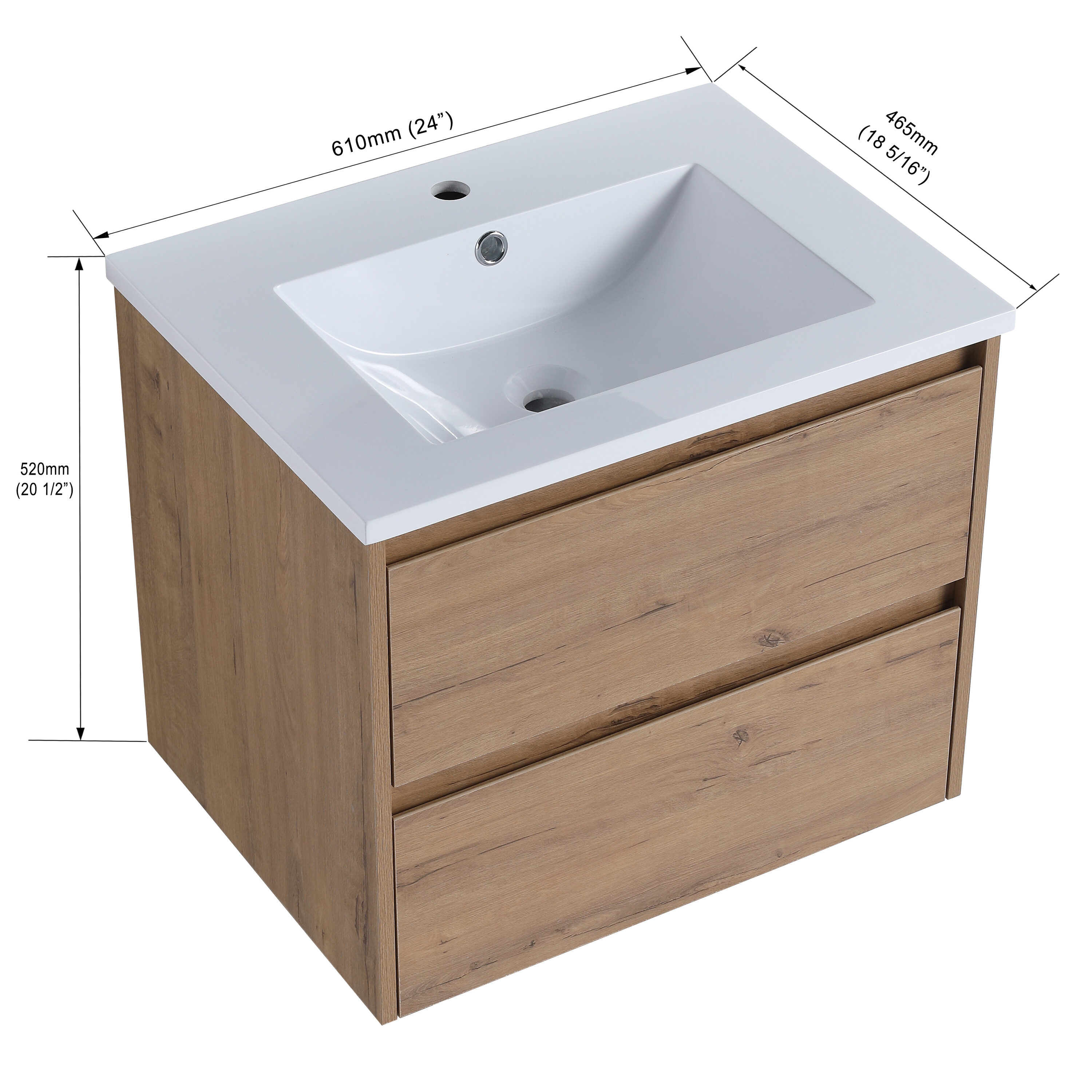 Forclover QNM-0724-IMO Bath-Vanity-Combo - View #3