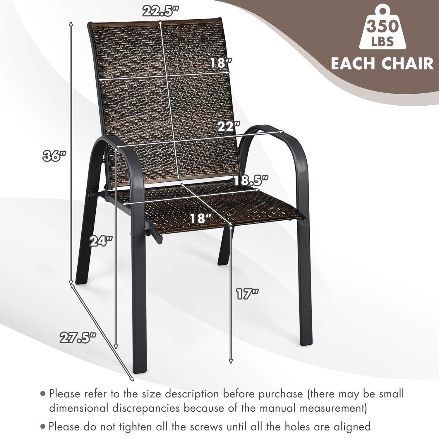 Clihome CL-CF-6-10511 Patio-Chairs - View #5