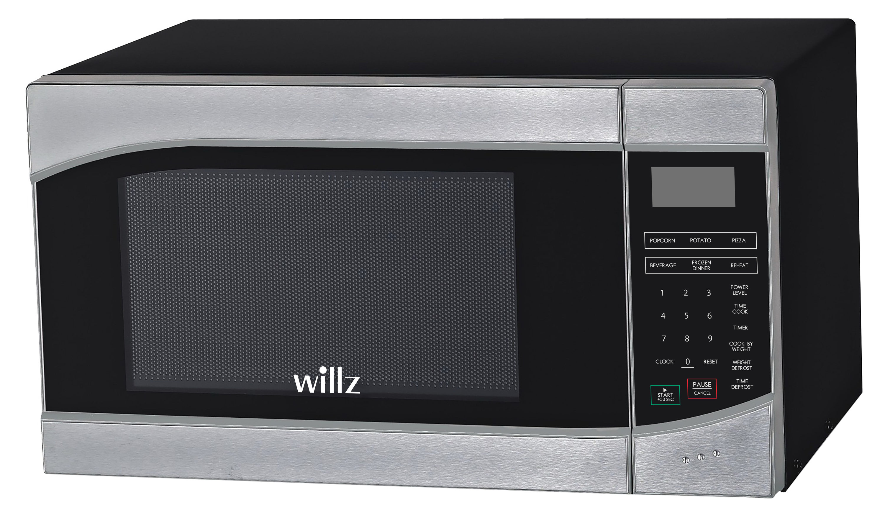 Willz 0.7 Cu. ft. Microwave Oven in Stainless Steel