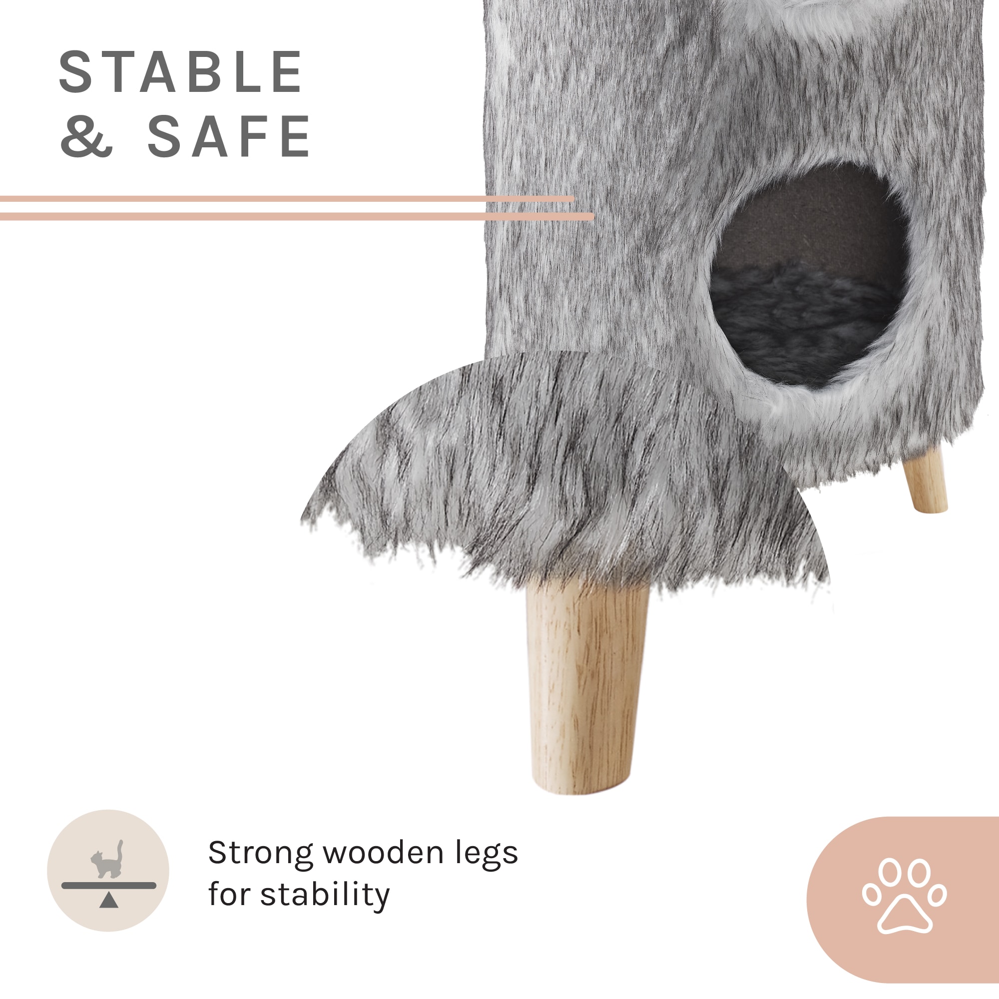 Sam's Pets SP-CT1270GY Cat-Trees - View #10