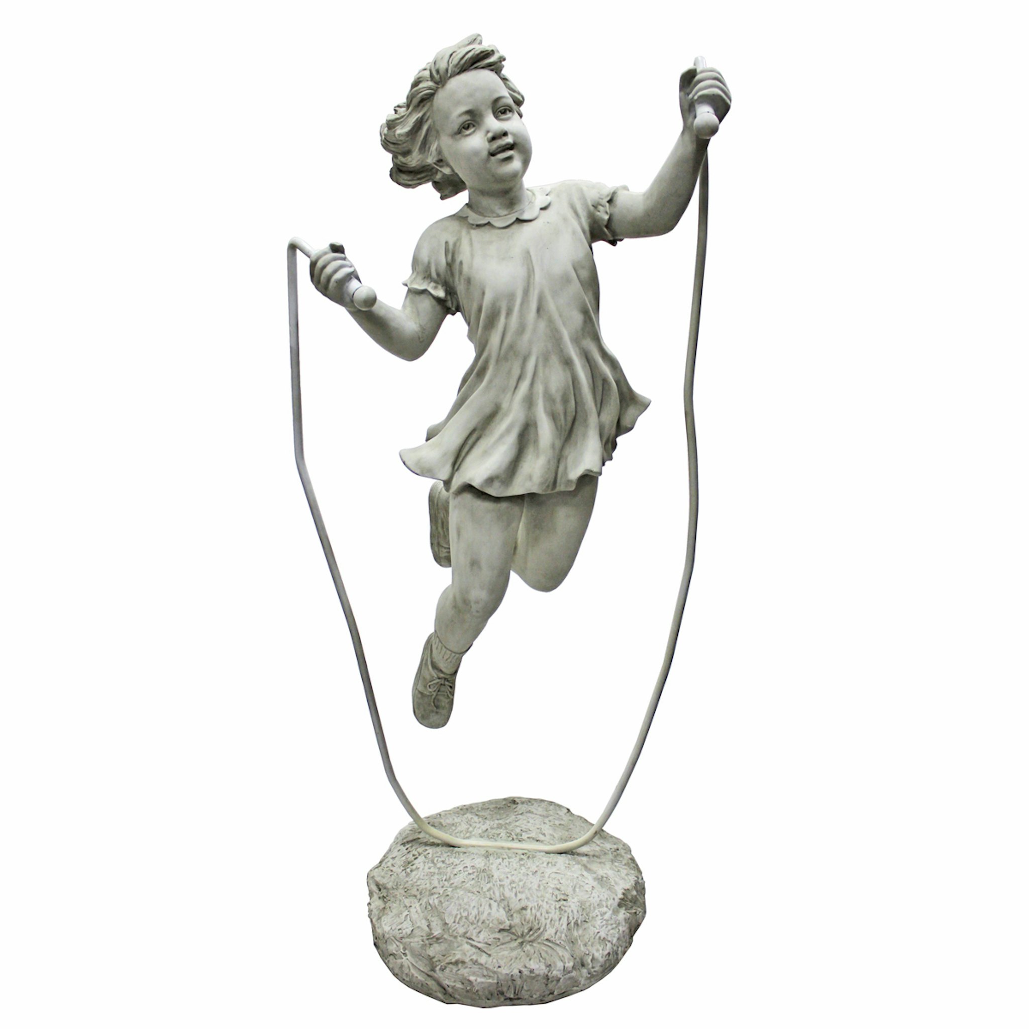 Design Toscano KY51136 48-in H x 20-in W Off-white Children Garden Statue
