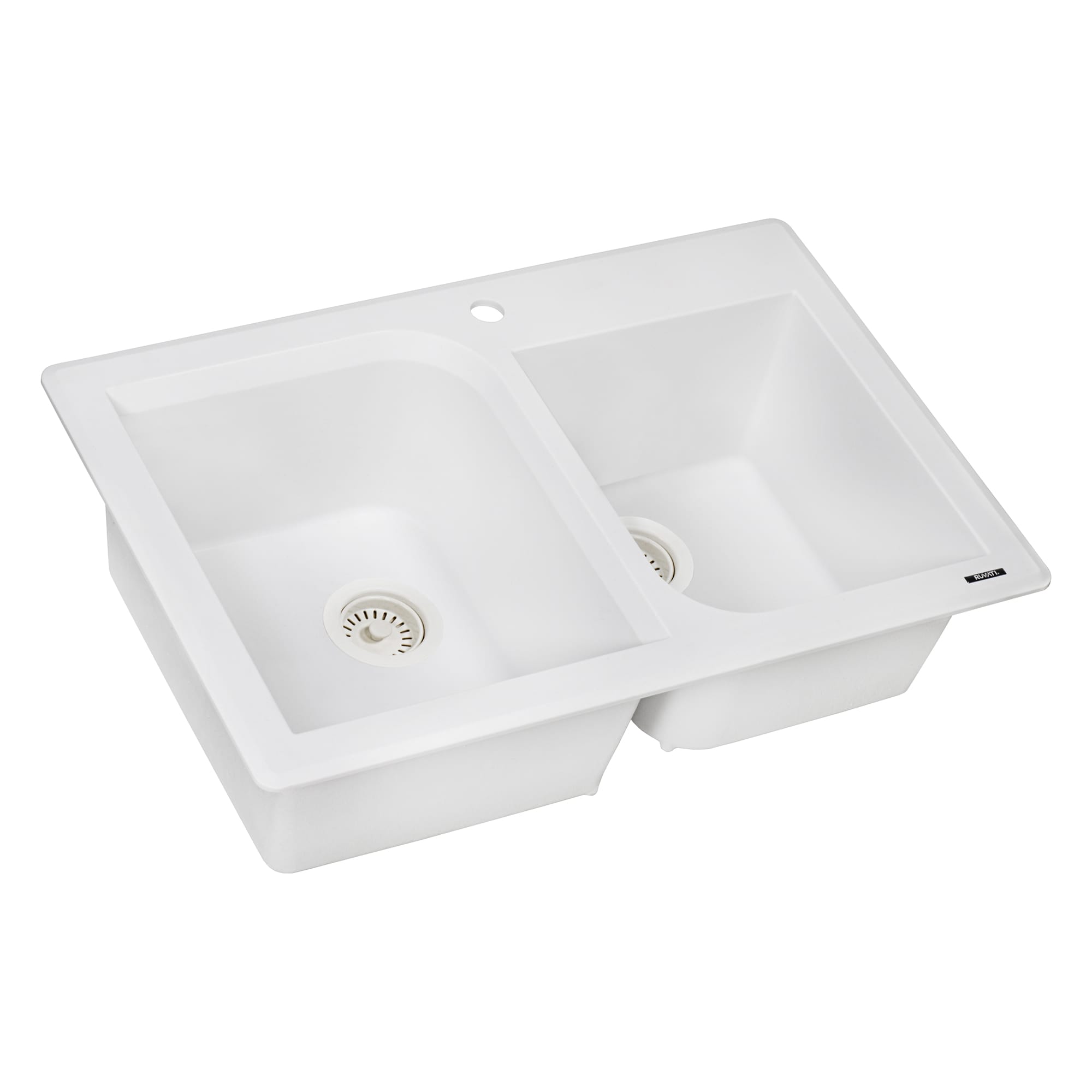 Ruvati RVG1396WH Kitchen-Sinks - View #3