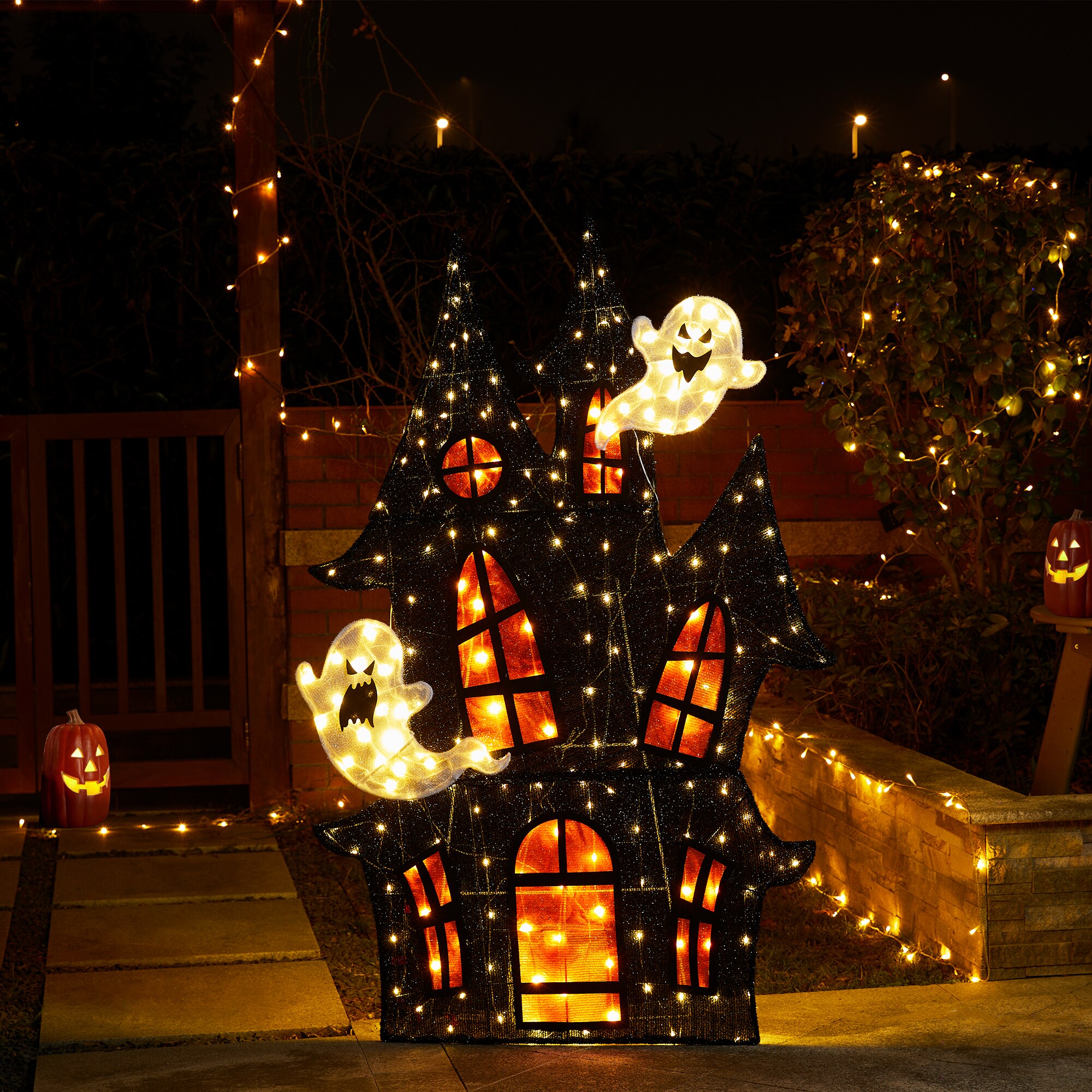 Glitzhome 2042600001 Table-Halloween-Decor - View #13
