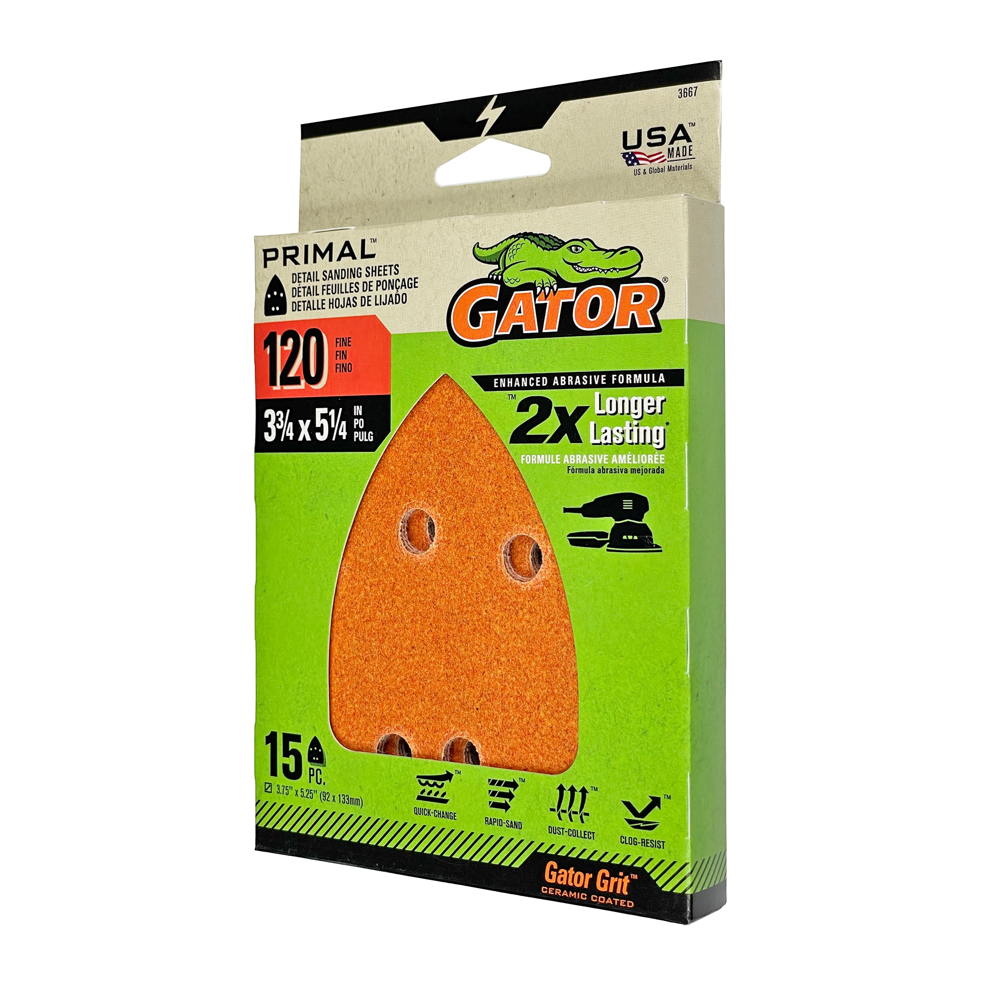 Gator 3667 Pt-Sandpaper - View #5