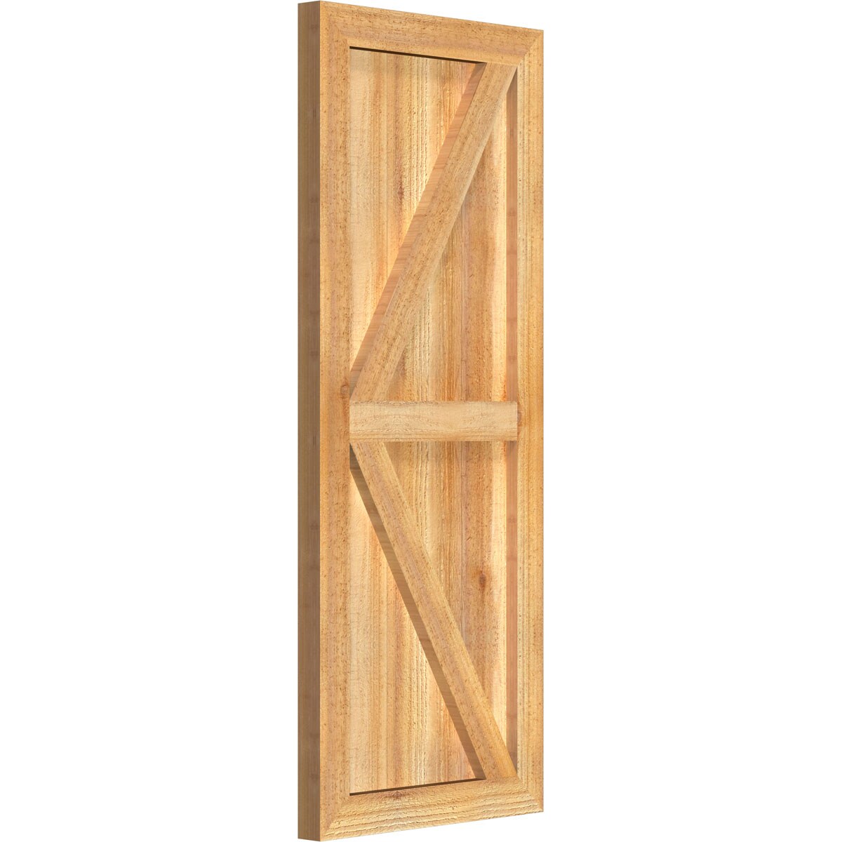 Ekena Millwork RBF06Z16X040RWR Exterior-Shutters - View #2