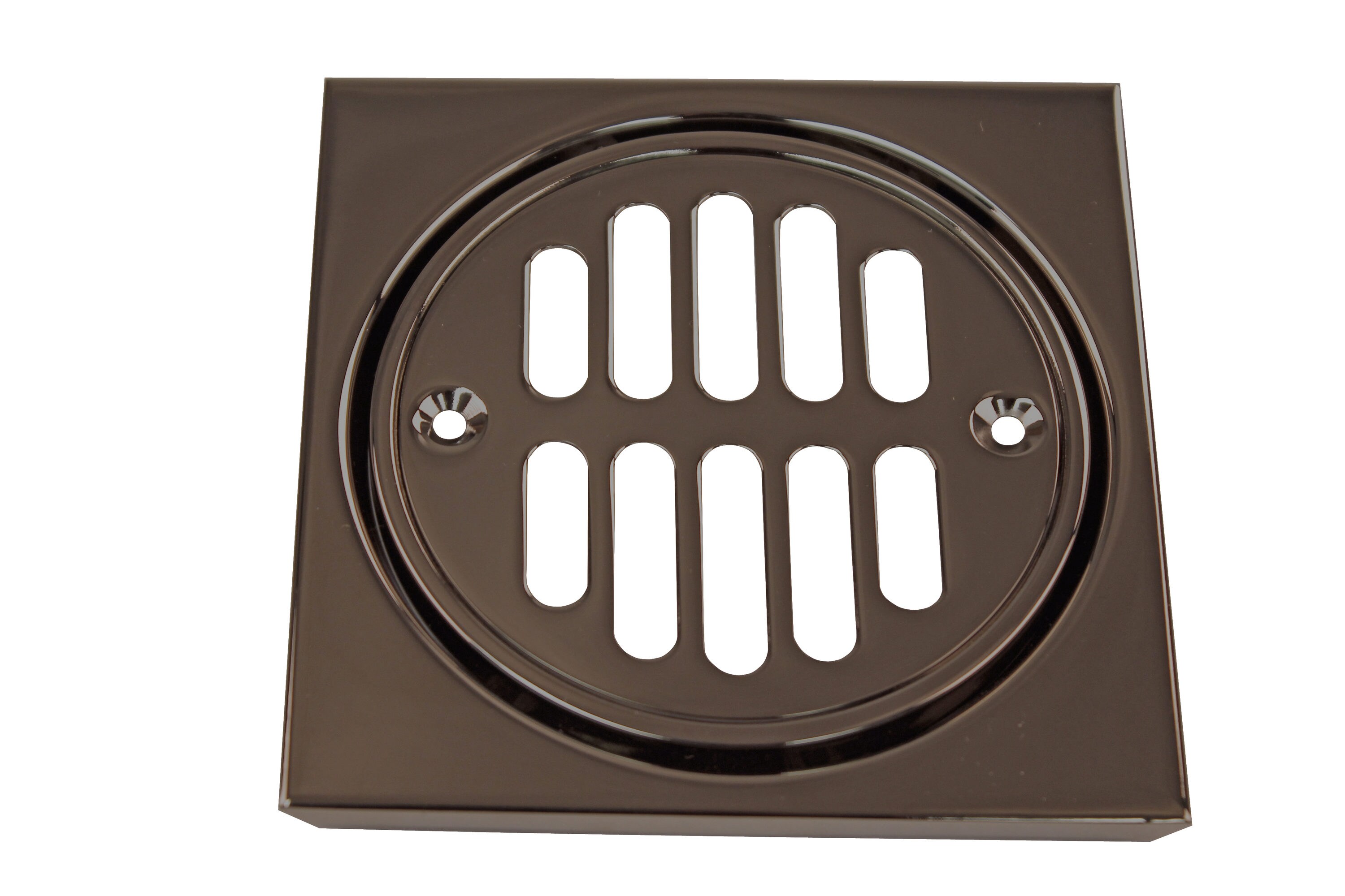 4.25 Round Shower Drain Cover in Oil Rubbed Bronze