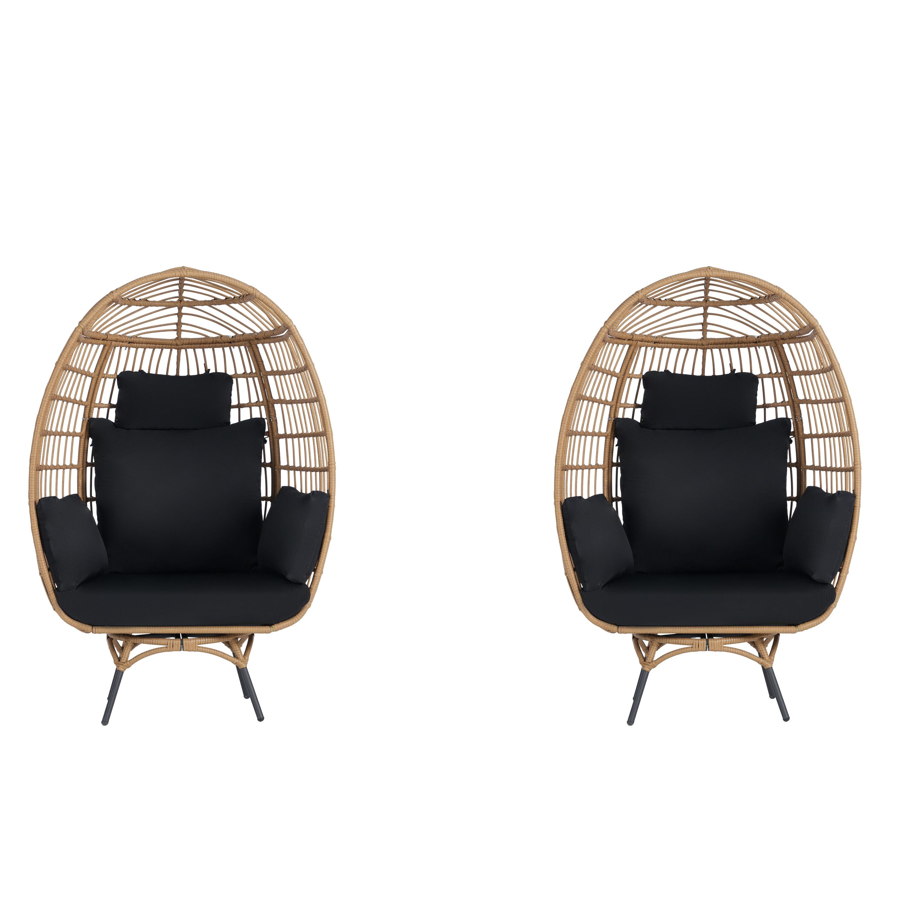 SANSTAR L-RJDC66BK-BB Patio-Chairs - View #2