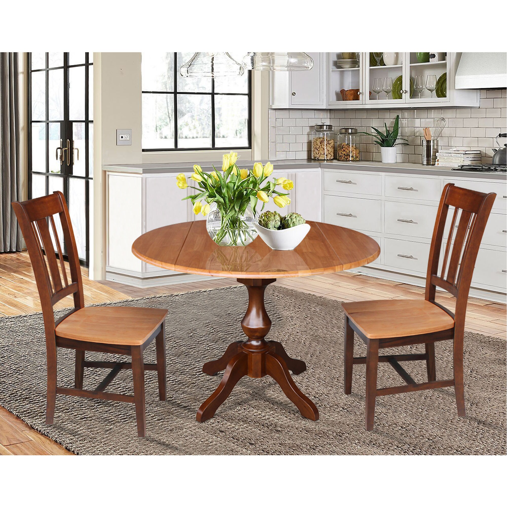 International Concepts K58-42DPT-11B-C10-2 Dining-Sets - View #8