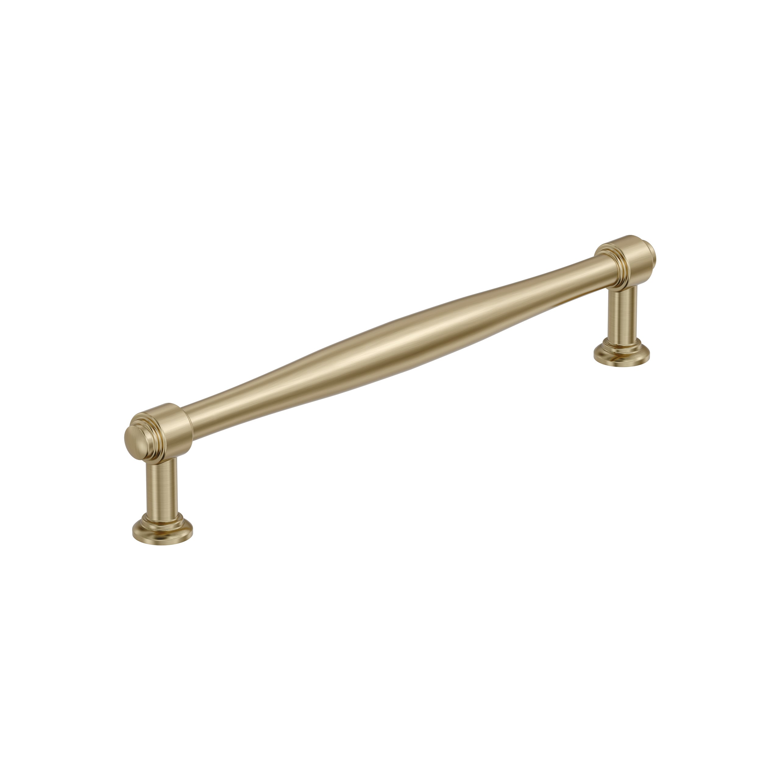 Amerock BP37725BBZ Enlivity 7-9/16-in , 192mm Center to Center Golden Champagne Cylindrical Bar