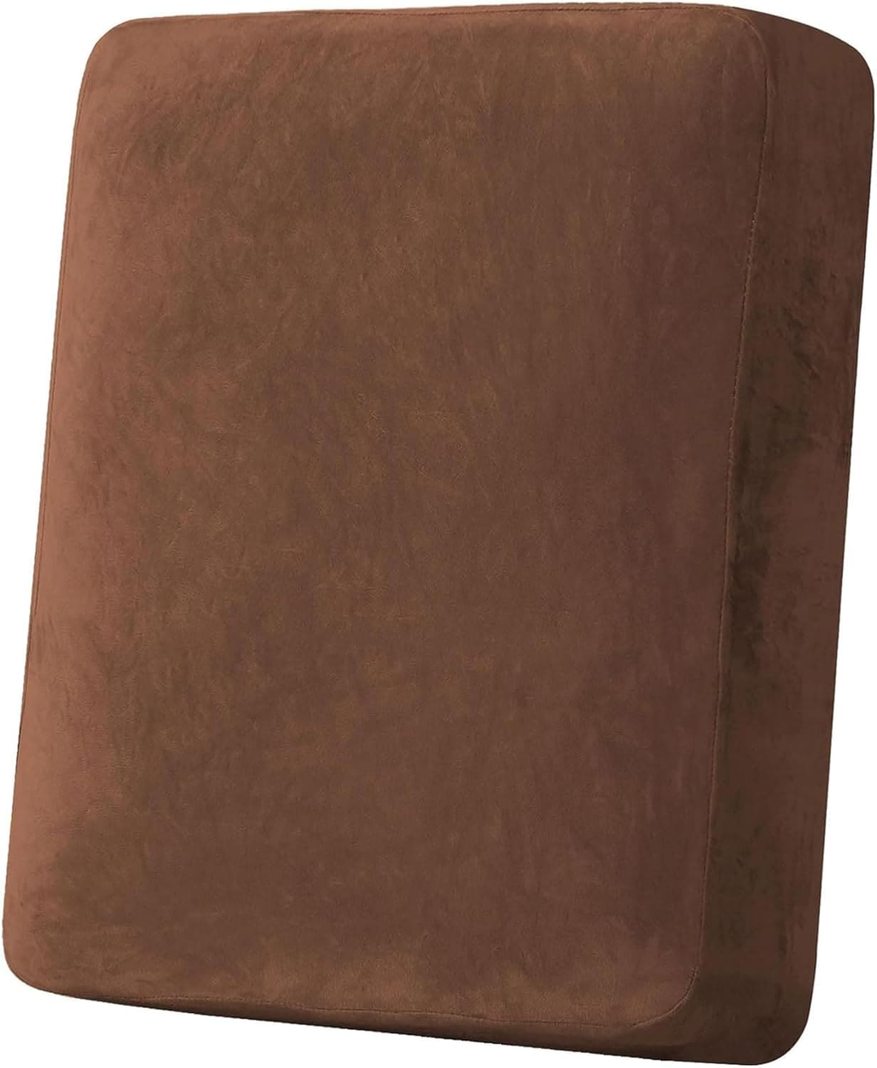 H.Versailtex -  Velvet Stretch Cushion Cover Plush Slipcover Fits 196295 in x 216305 in x 210 in ...