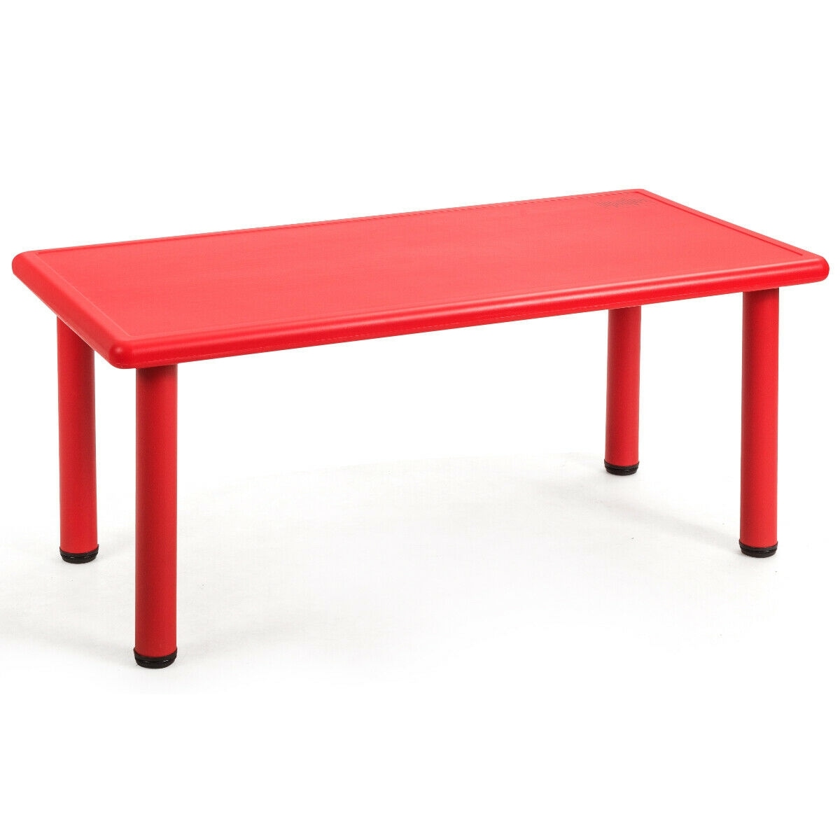 CASAINC WF-HYSN-64567RE Red Rectangular Kid's Play Table